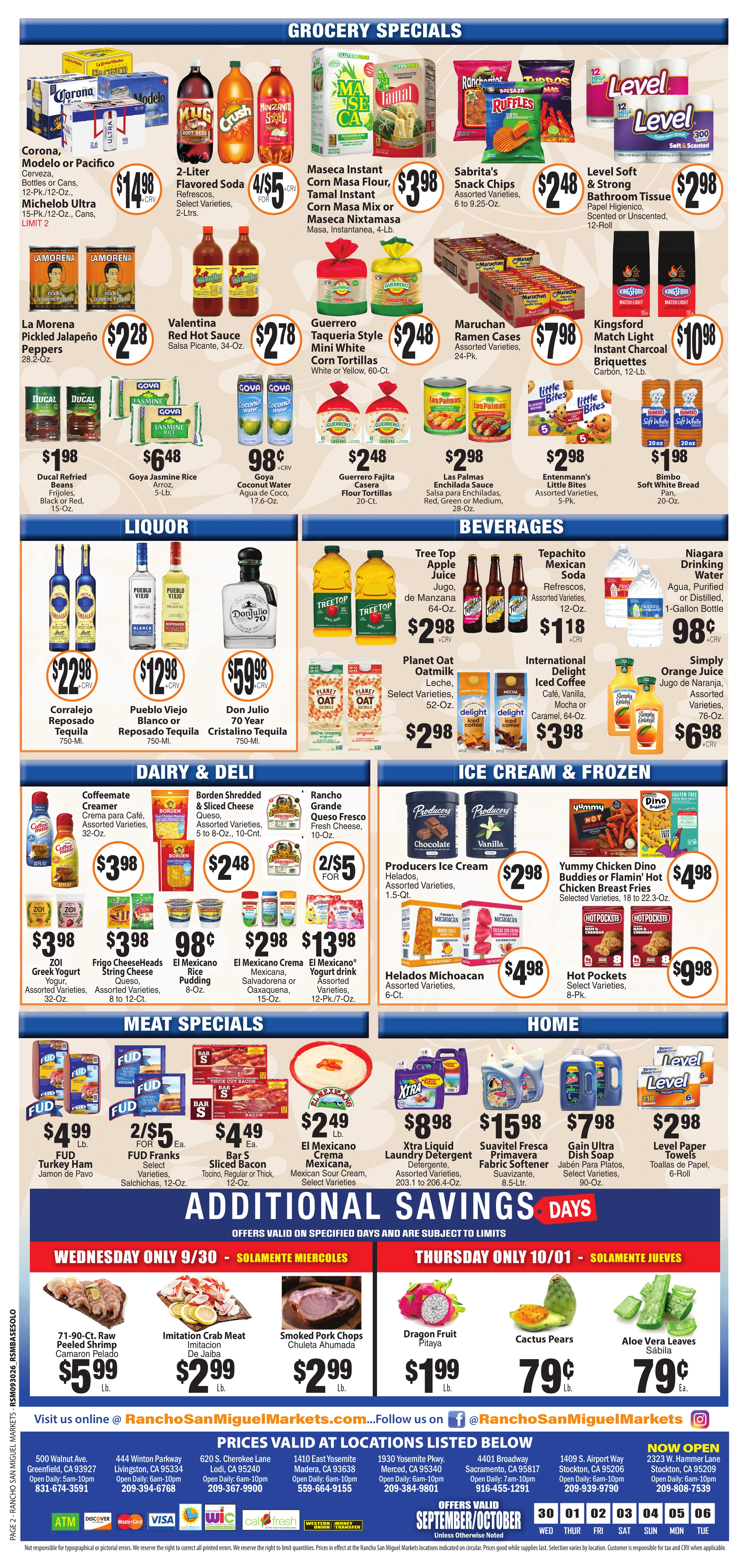 Rancho San Miguel Market Weekly Ad - Page 2