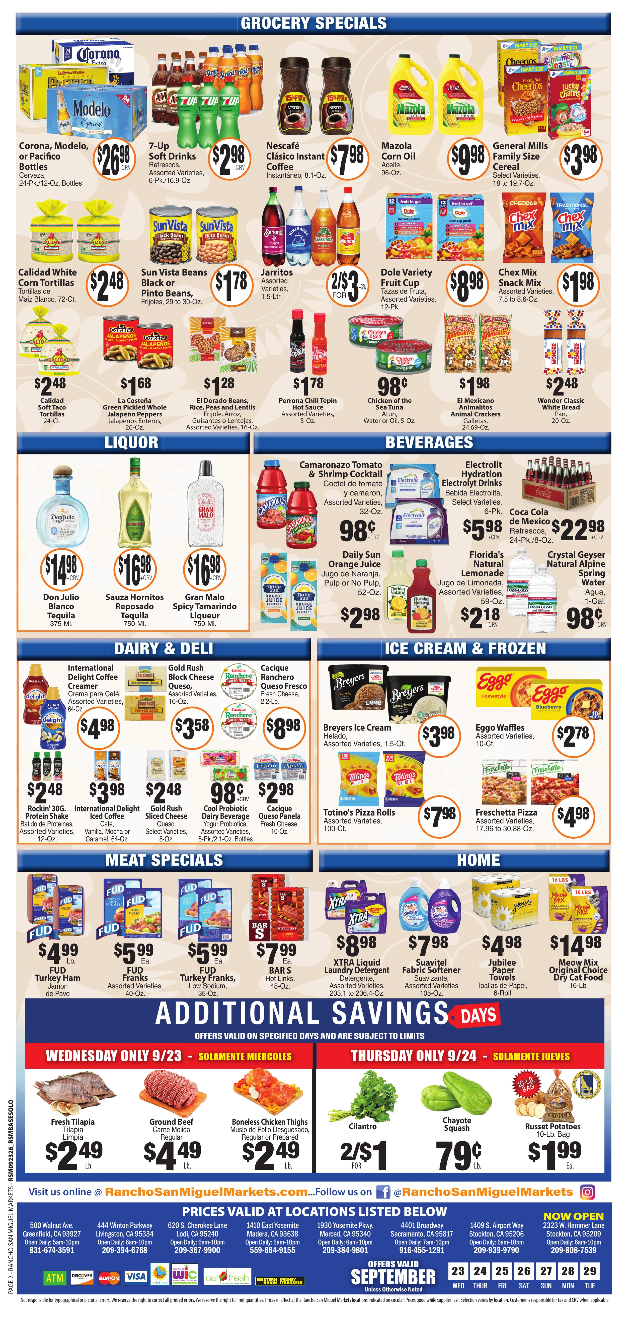 Rancho San Miguel Market Weekly Ad - Page 2