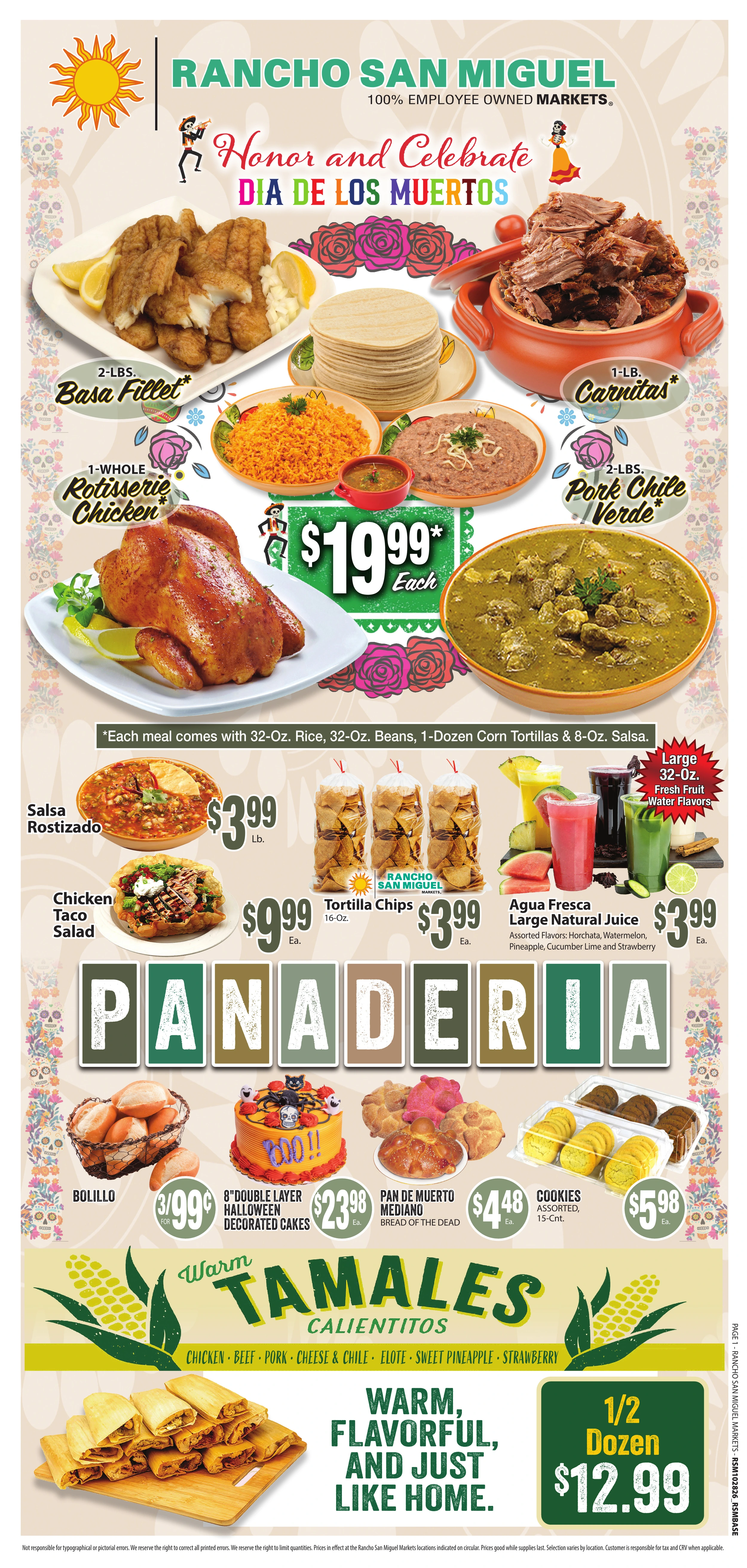 Rancho San Miguel Market Weekly Ad - Page 1