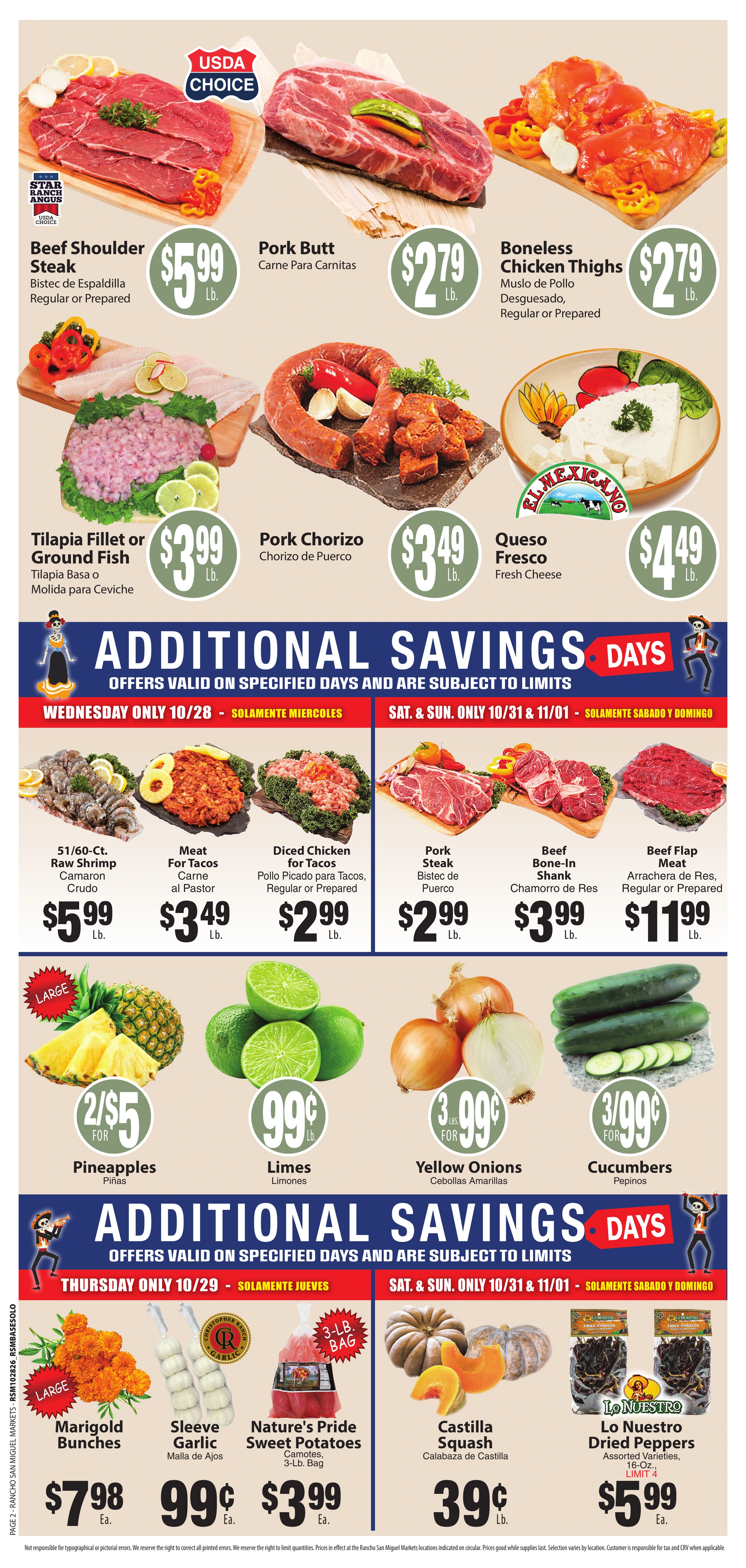 Rancho San Miguel Market Weekly Ad - Page 2