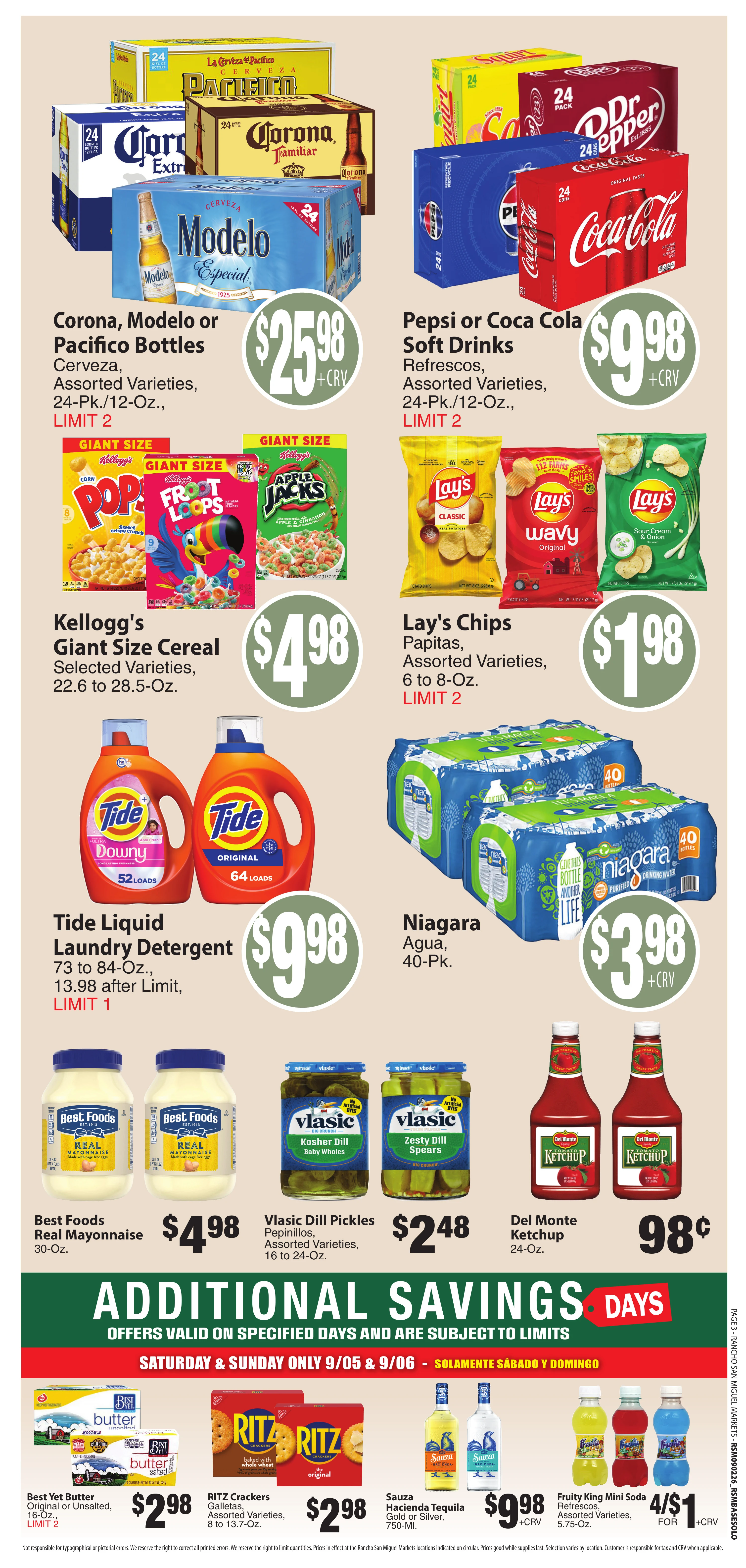 Rancho San Miguel Market Weekly Ad - Page 3