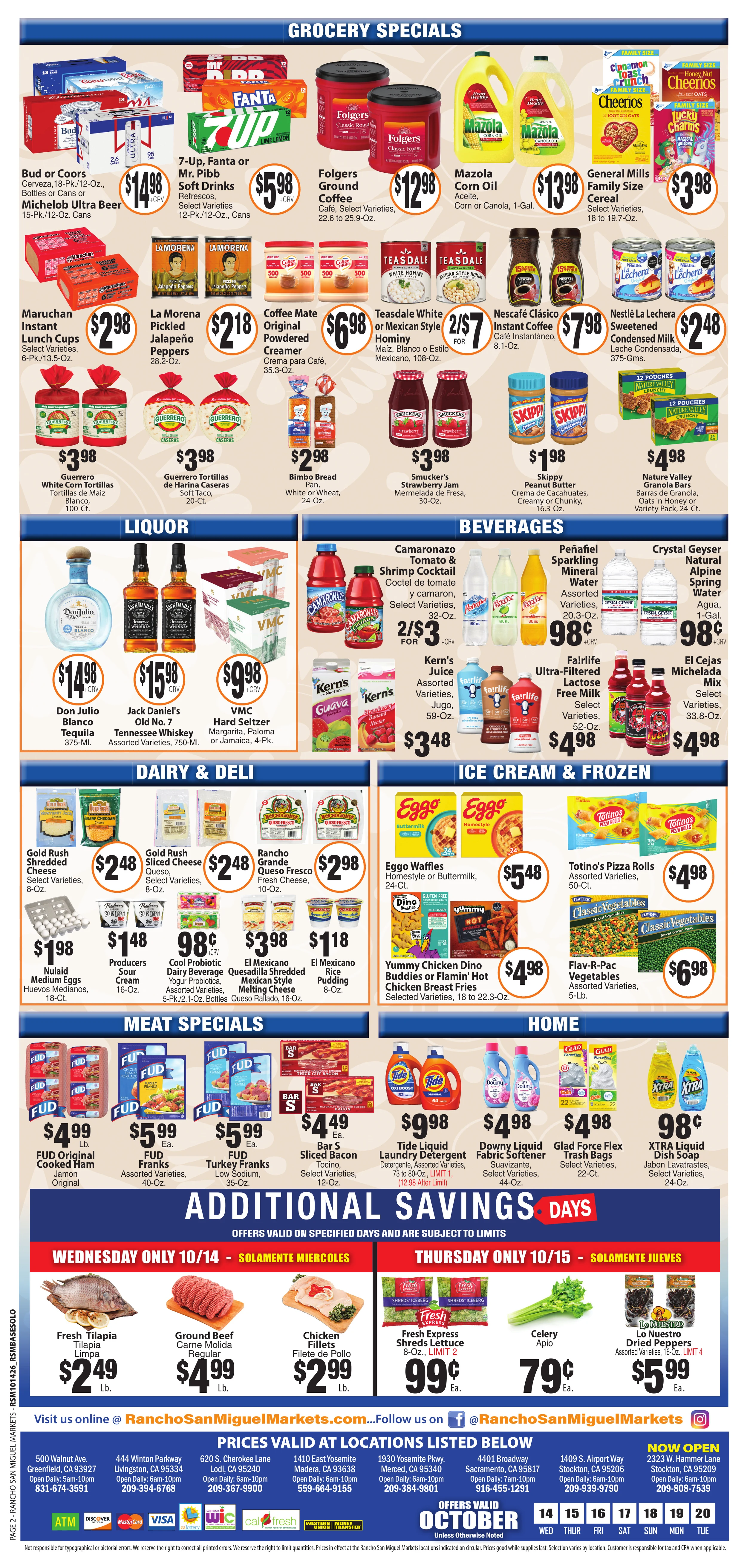 Rancho San Miguel Market Weekly Ad - Page 2