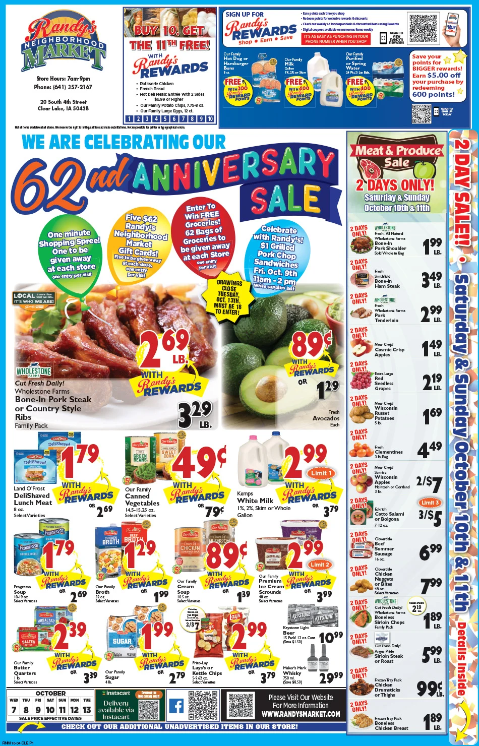 Randy's Neighborhood Market Randy's Neighborhood Market Ad - Page 1