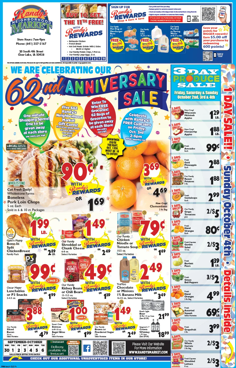 Randy's Neighborhood Market Randy's Neighborhood Market Ad - Page 1