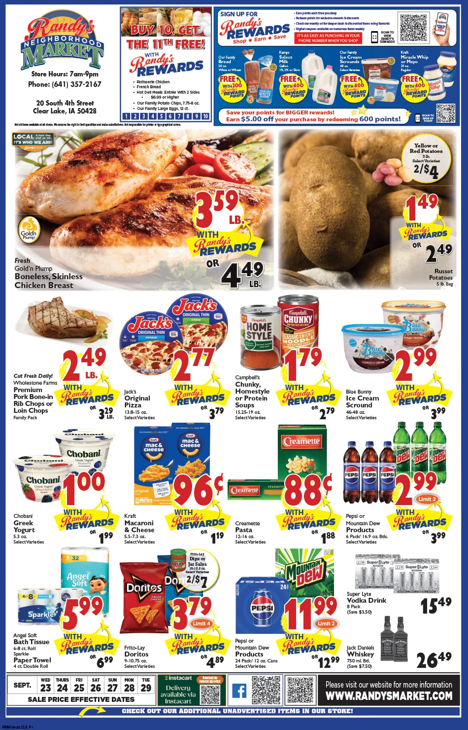 Randy's Neighborhood Market Randy's Neighborhood Market Ad - Page 1