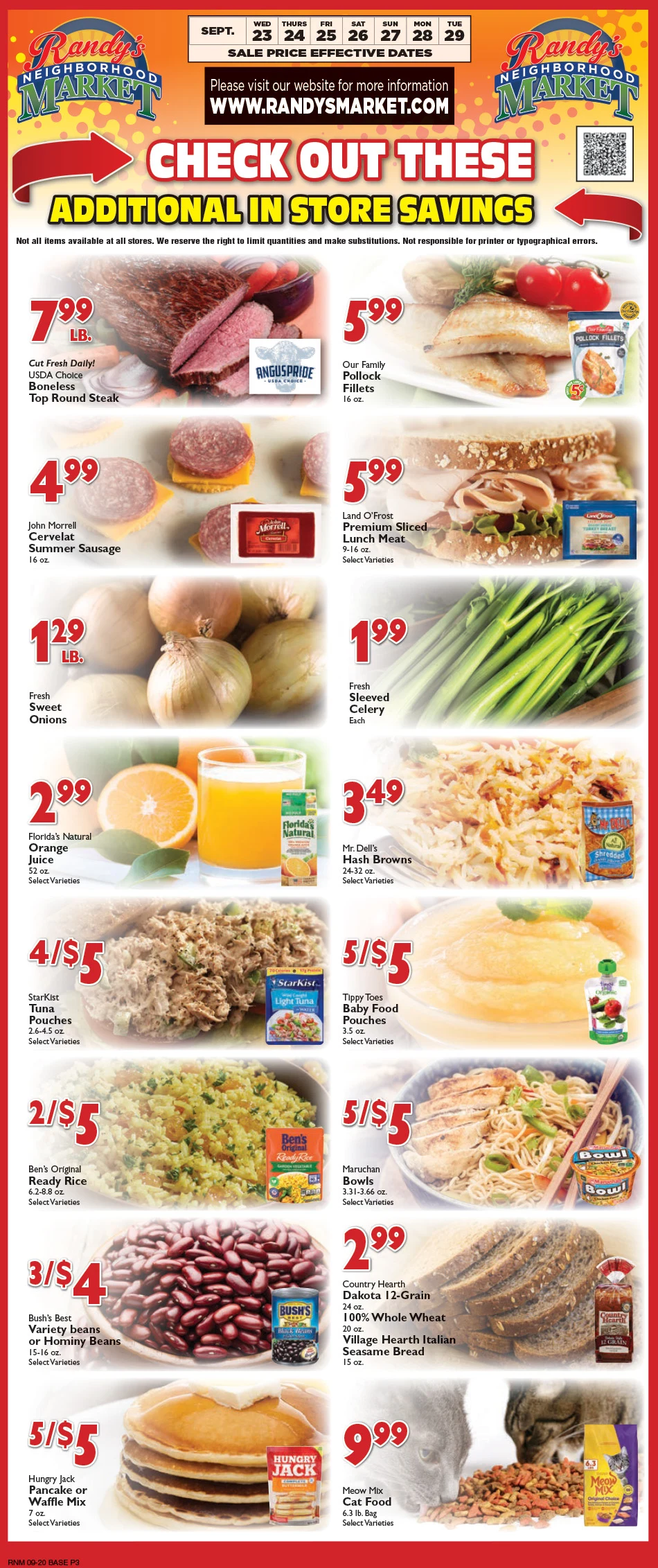 Randy's Neighborhood Market Randy's Neighborhood Market Ad - Page 3