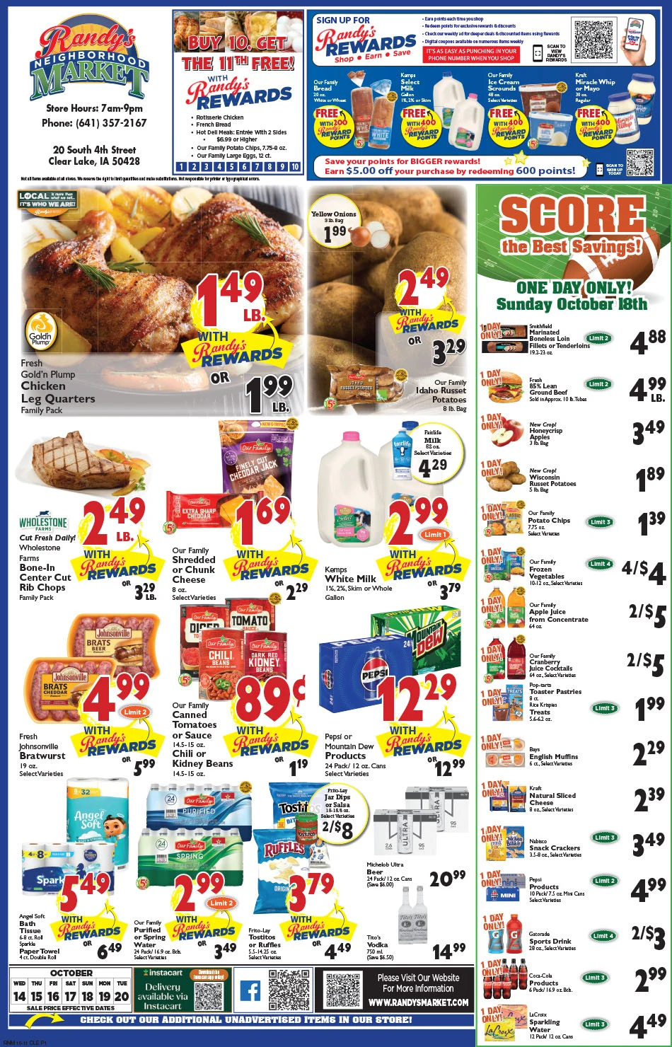 Randy's Neighborhood Market Randy's Neighborhood Market Ad - Page 1