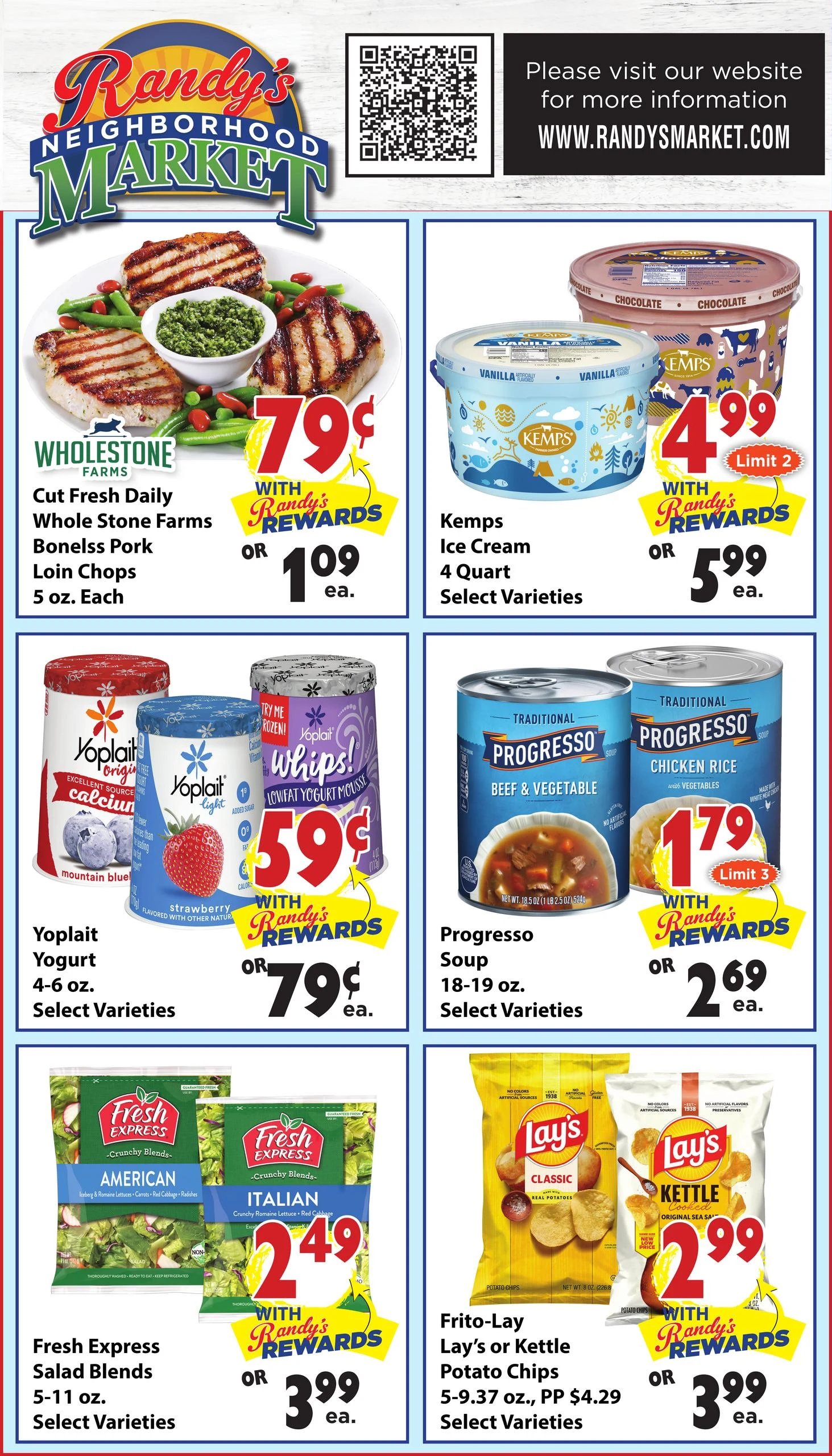 Randy's Neighborhood Market flyer - Page 1