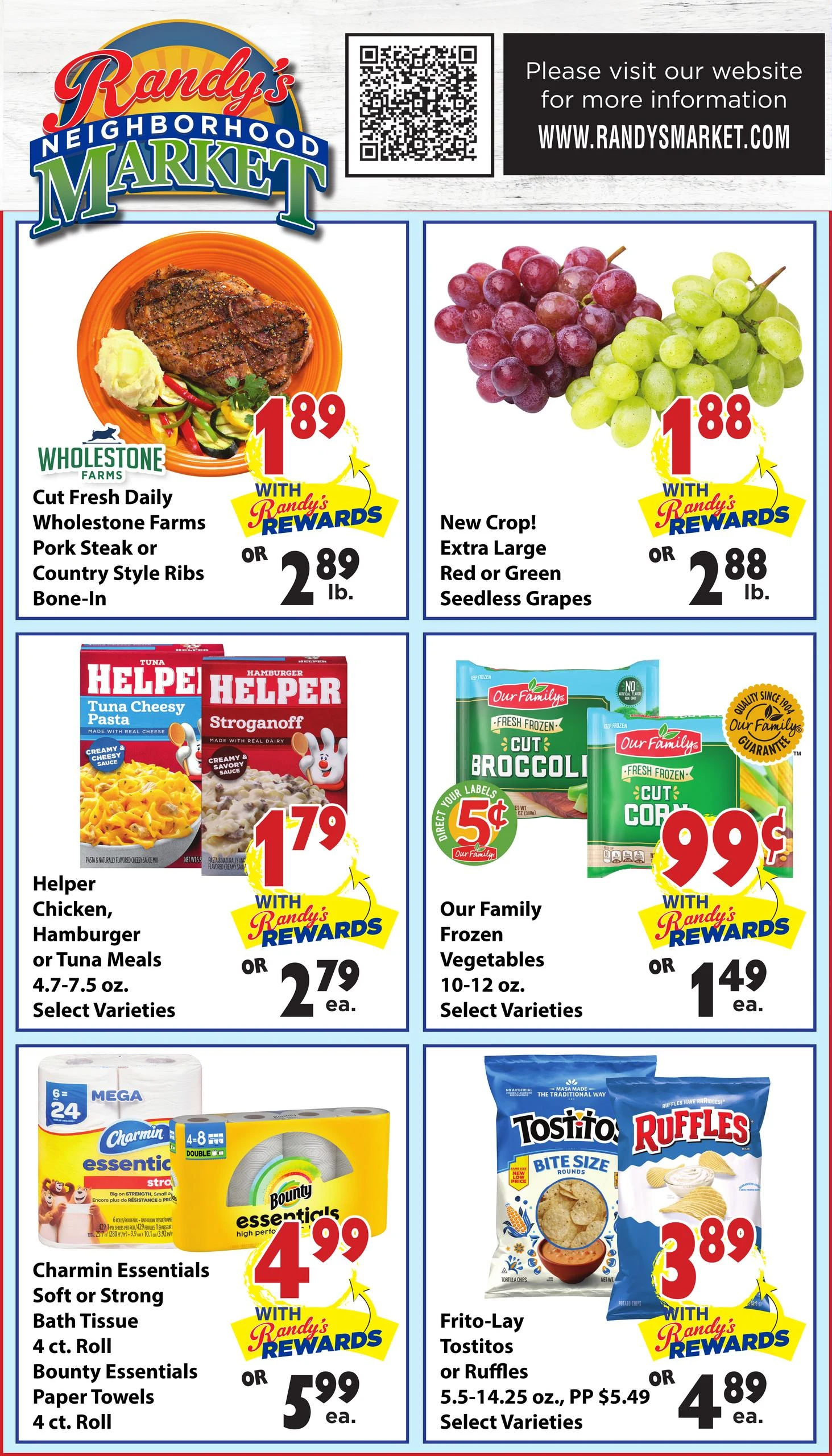 Randy's Neighborhood Market flyer - Page 1
