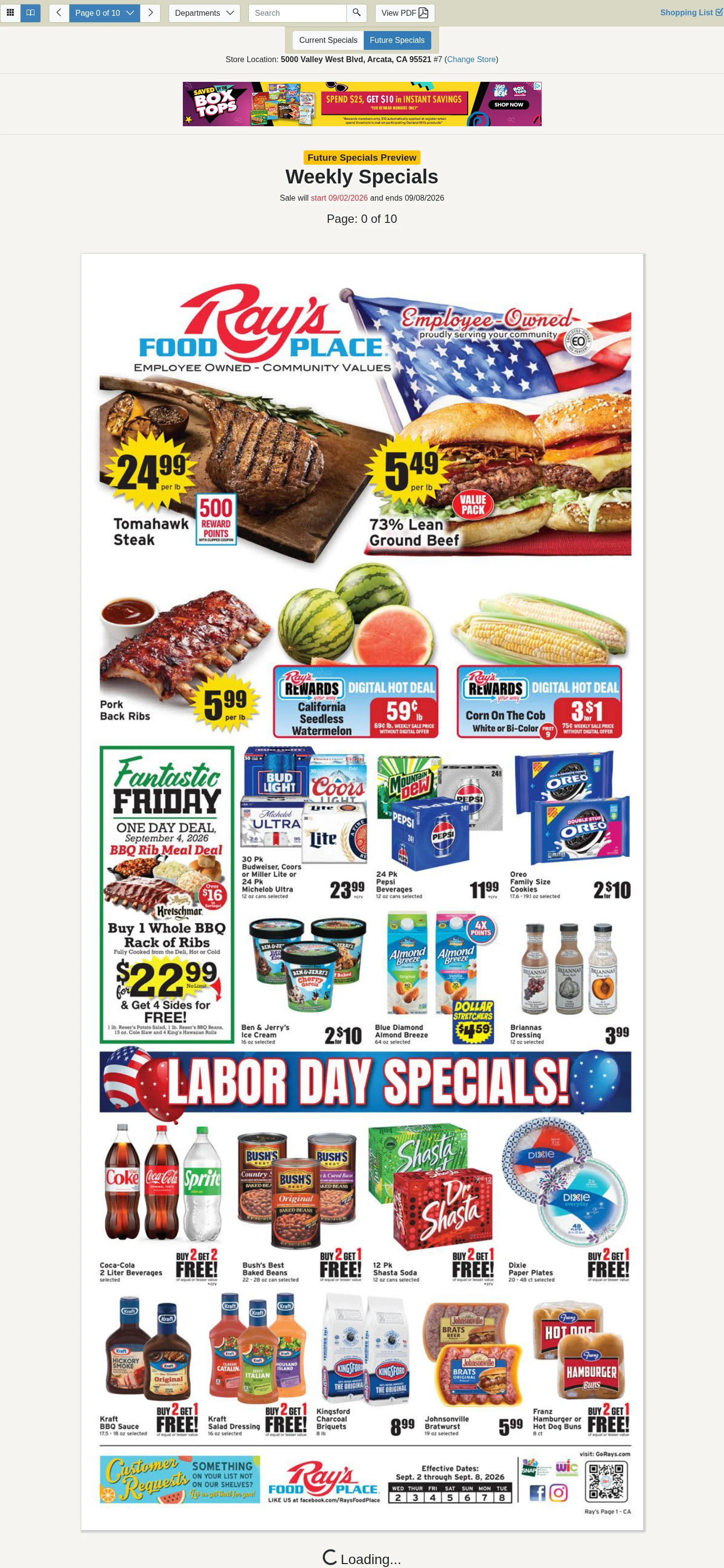 Rays Food Place Weekly Specials - Page 8