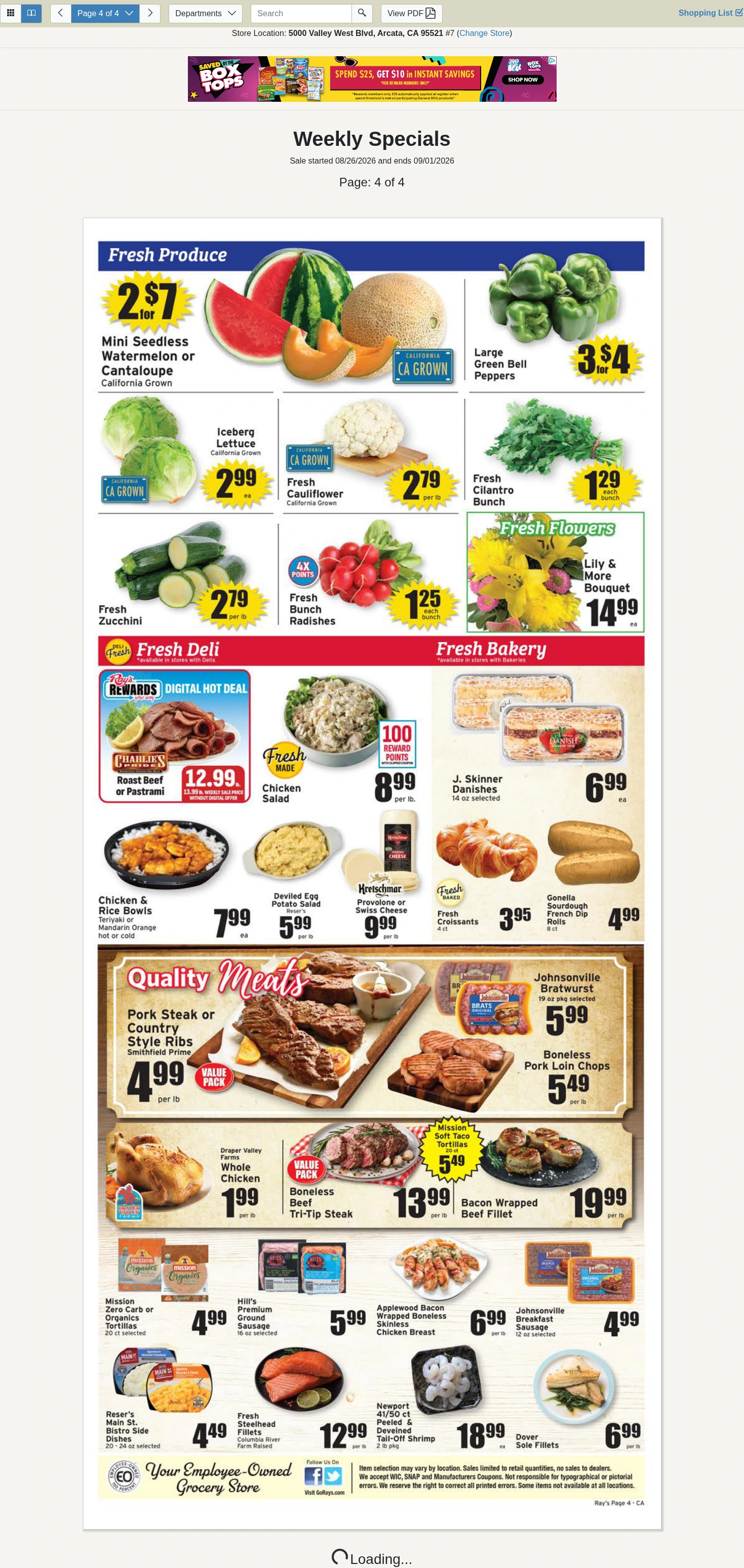 Rays Food Place Weekly Specials - Page 4