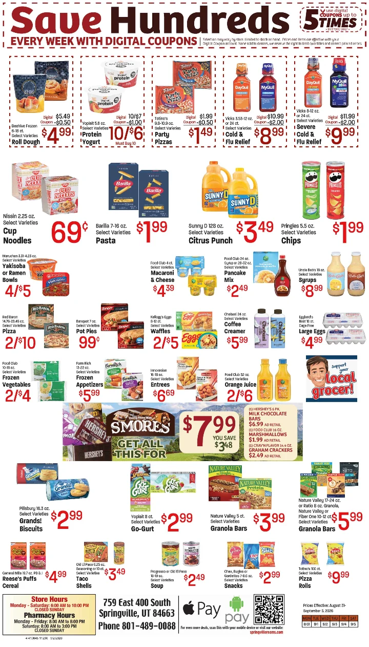 Ream's Springville Market REAMS SPRINGVILLE MARKET - Weekly Ad Augut 31st - September 5, 2026 - Page 4