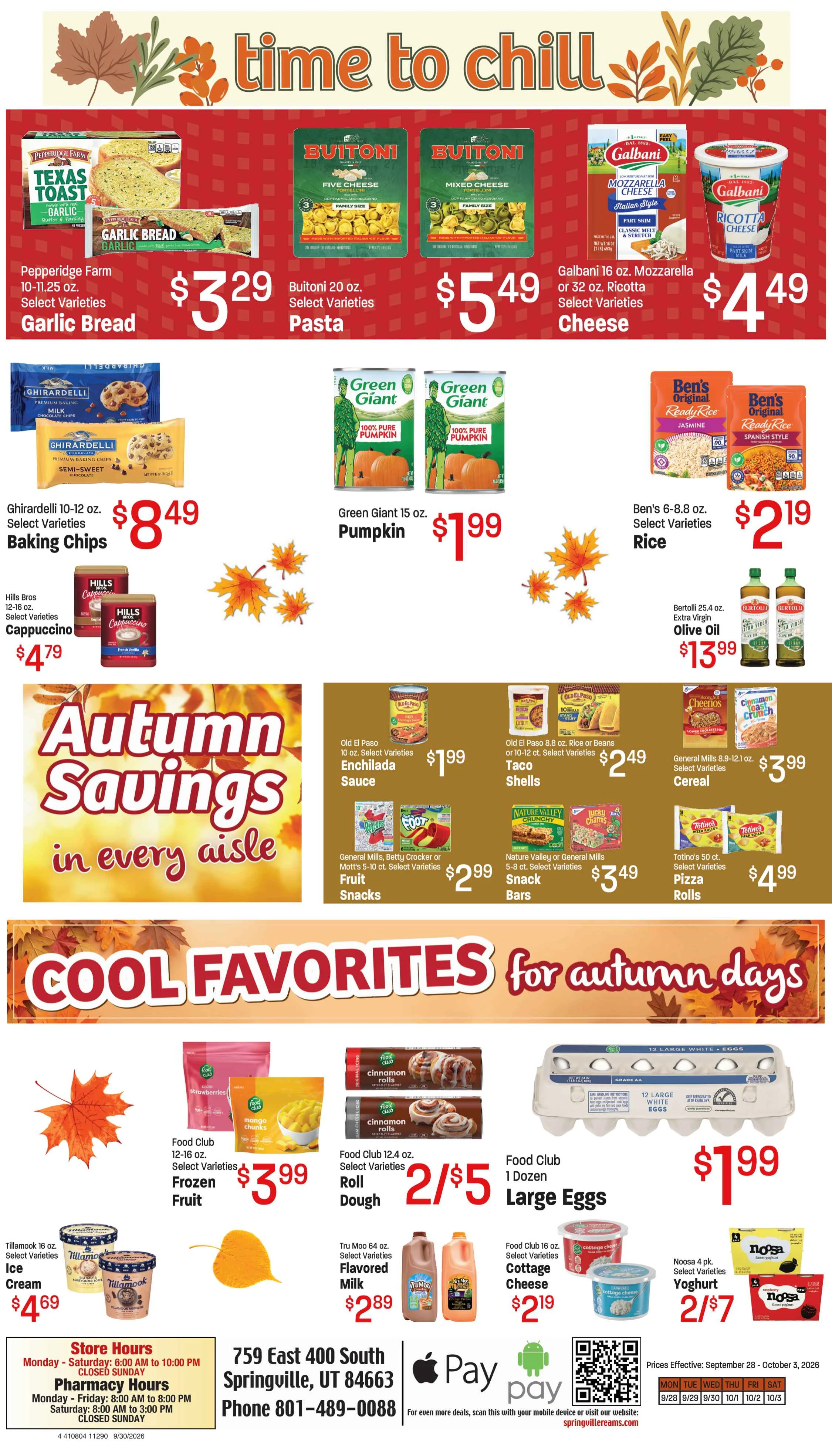 Ream's Springville Market Reams Springville Market - Weekly Ad September 28 thru October 3, 2026 - Page 4