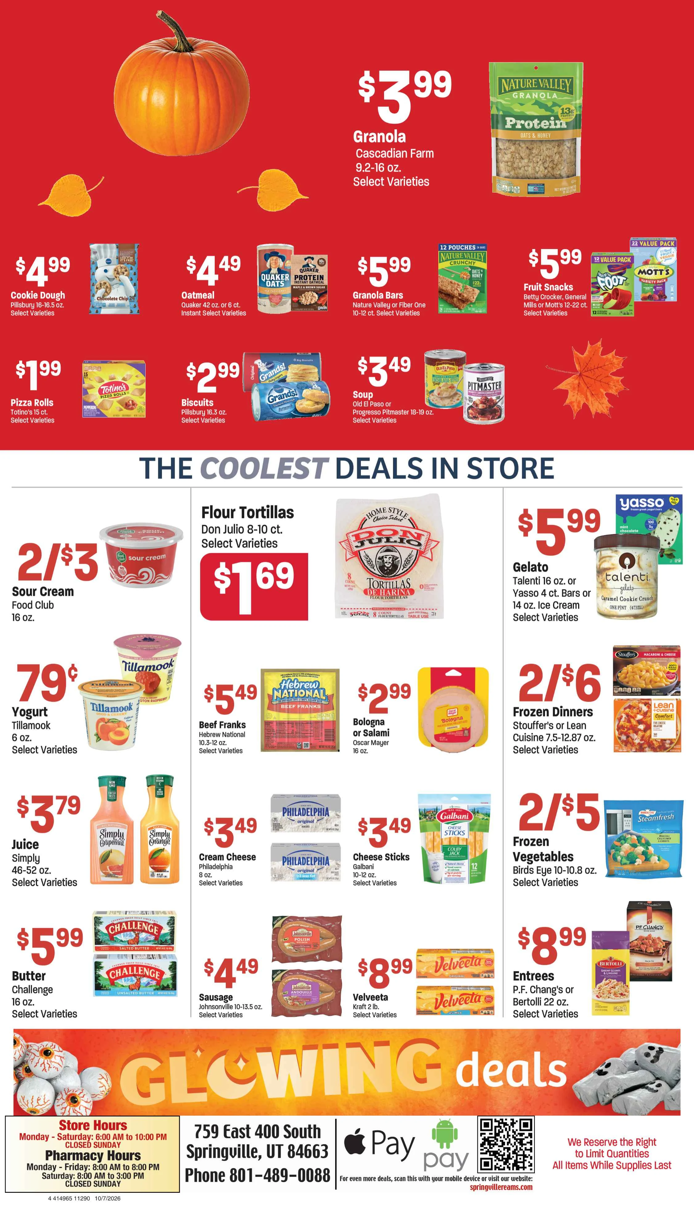 Ream's Springville Market Springville Reams #1290 Weekly Ad October 5th to 10th, 2026 - Page 4