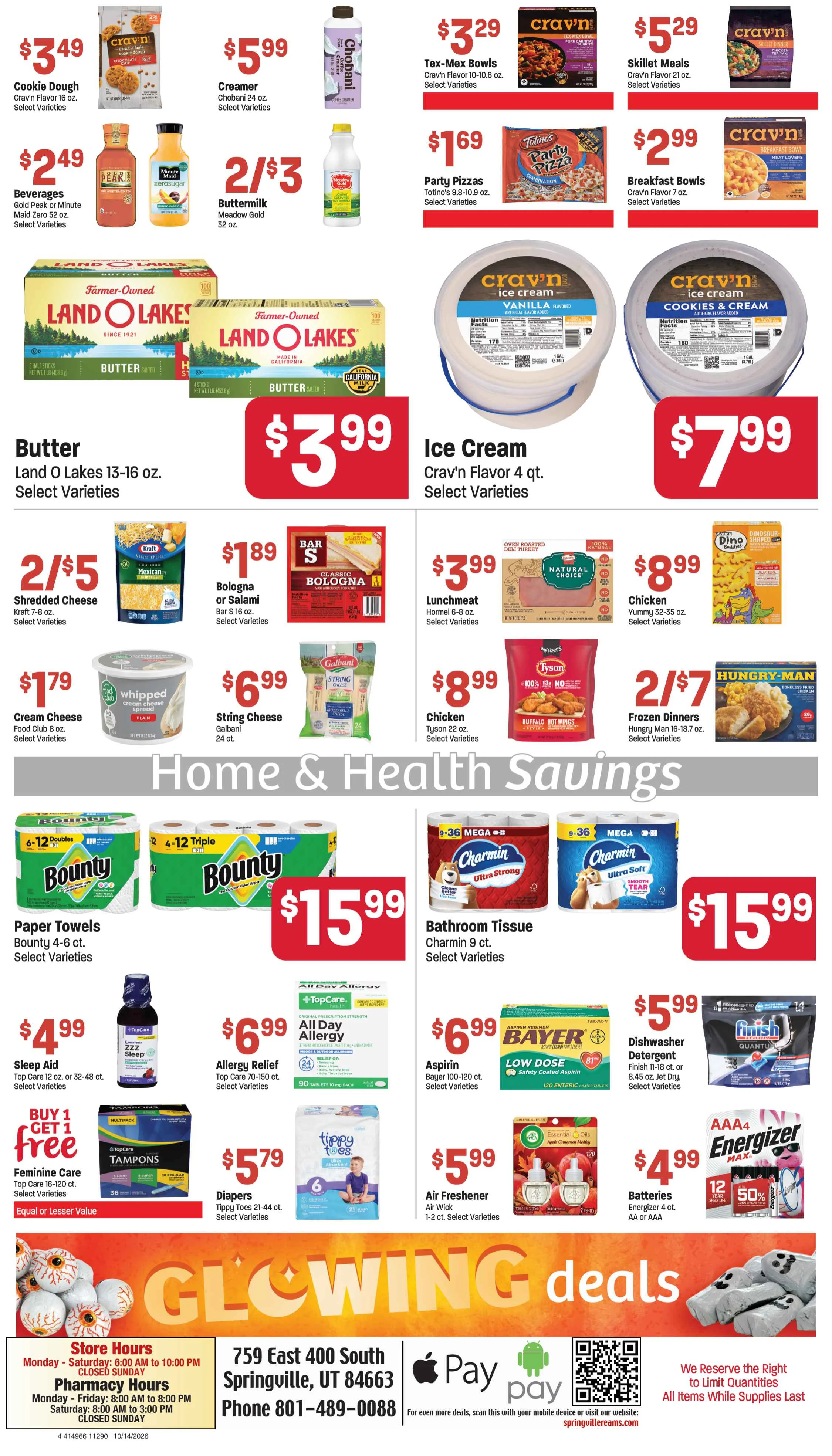 Ream's Springville Market REAMS SPRINGVILLE MARKET - Weekly Ad October 12-17, 2026 - Page 4