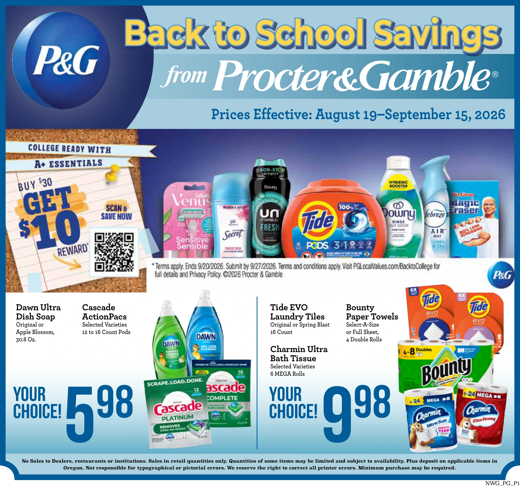 Red Apple Market Ralph & Poul Back to School Savings - Page 1