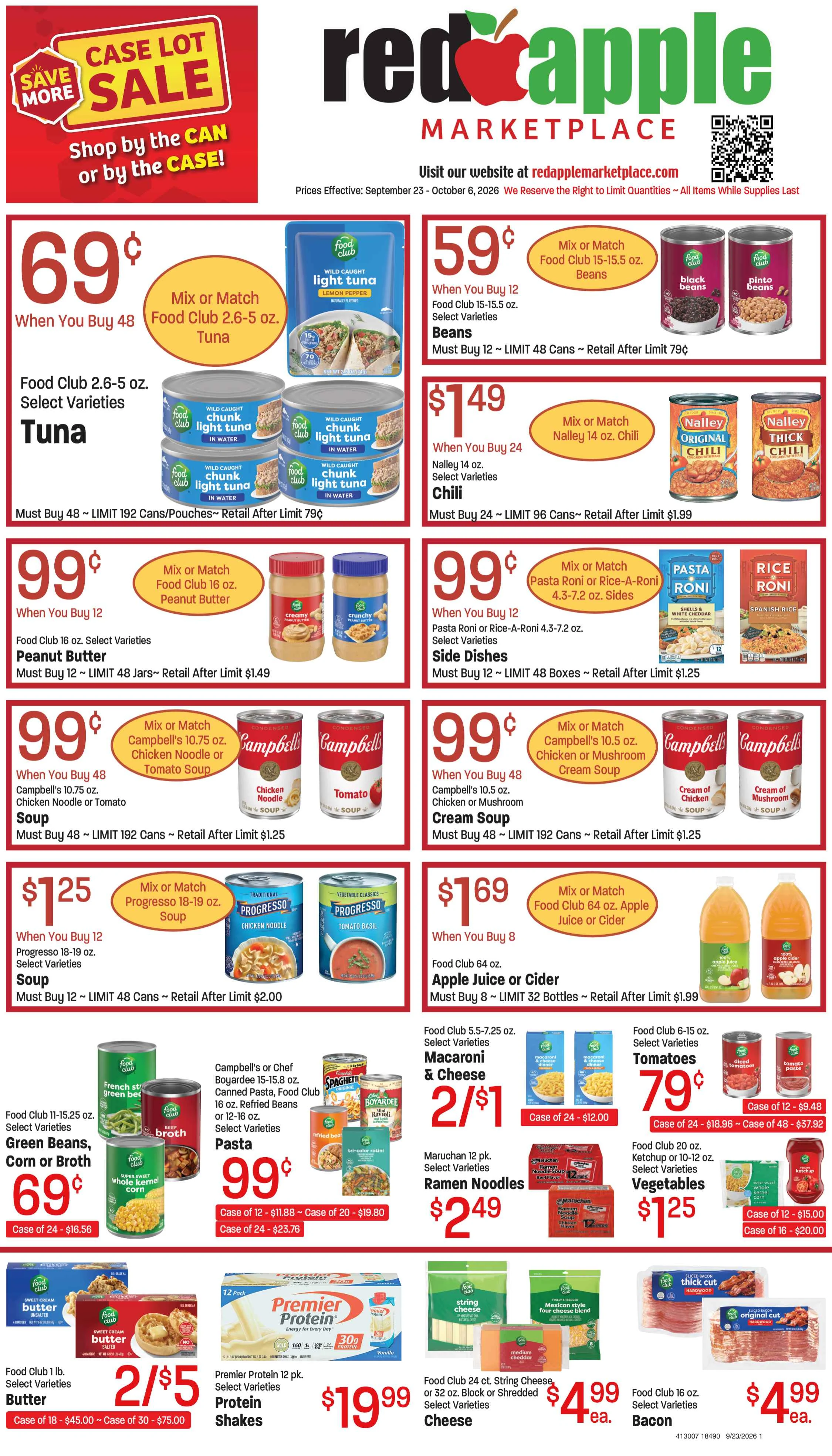 Red Apple Marketplace FALL 2026 CASELOT - Page 1