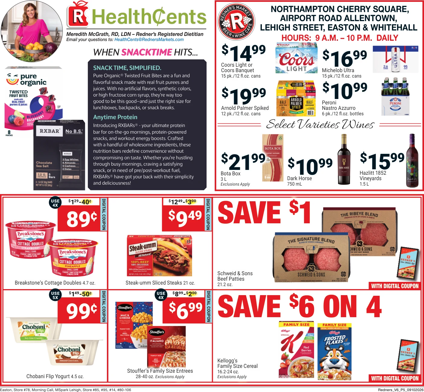 Redner's Markets On Sale September 10 - Page 5