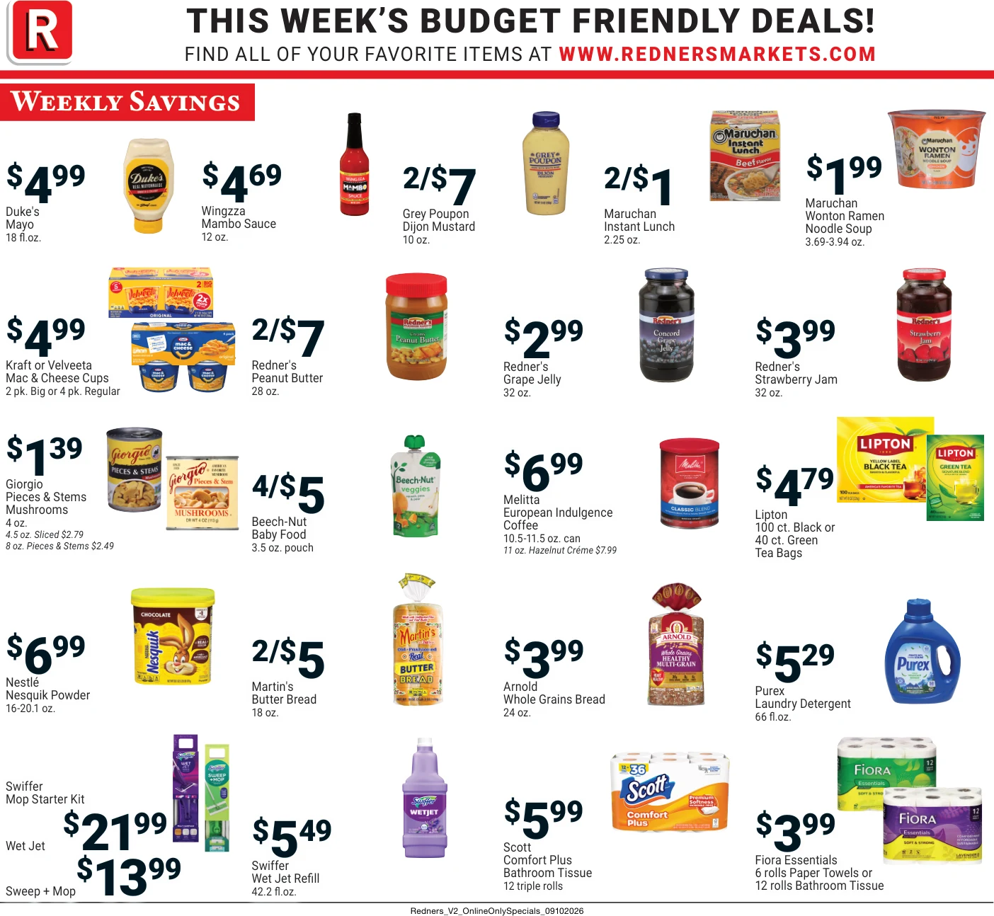 Redner's Markets On Sale September 10 - Page 9