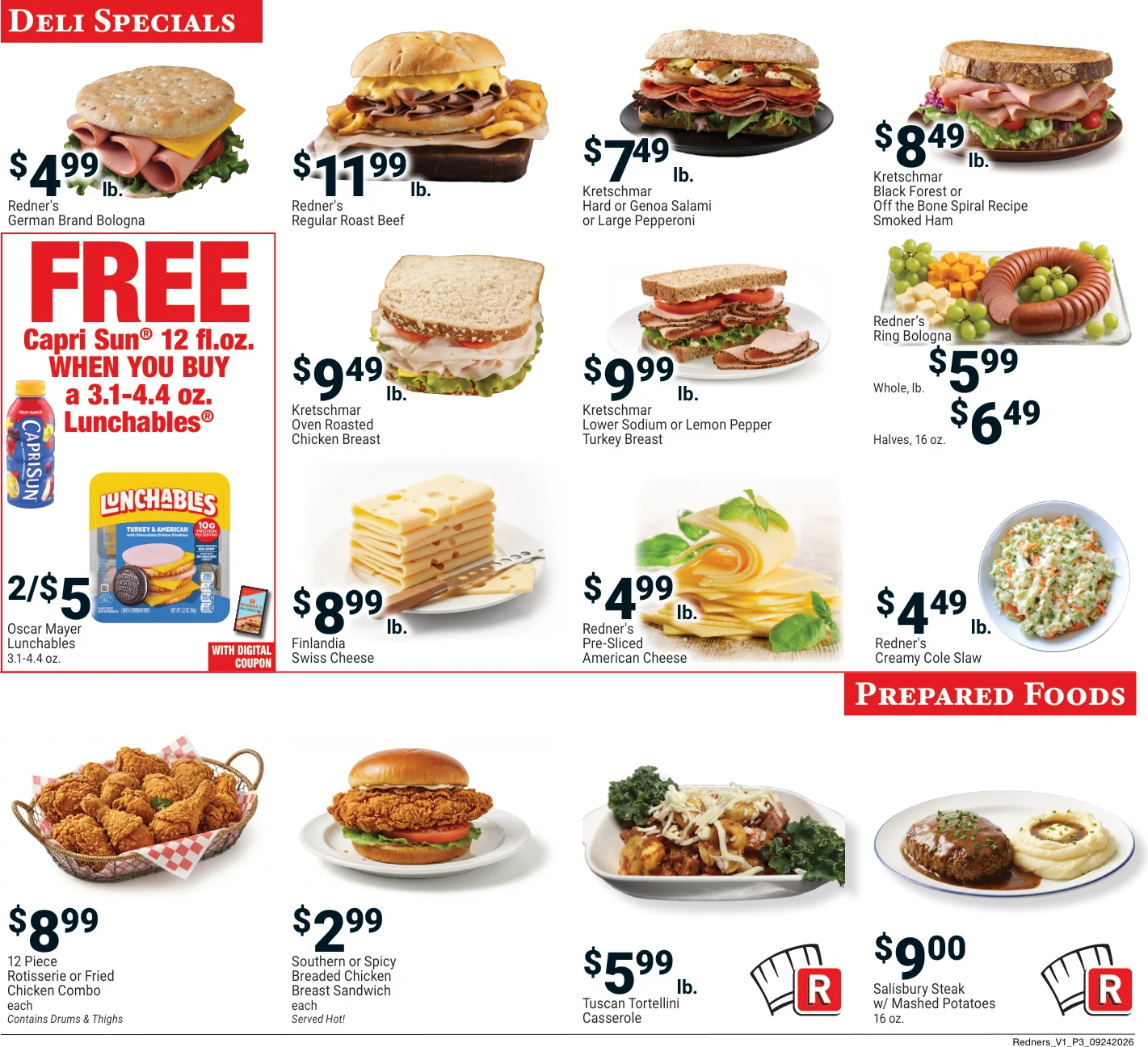 Redner's Markets On Sale September 24 - Page 3