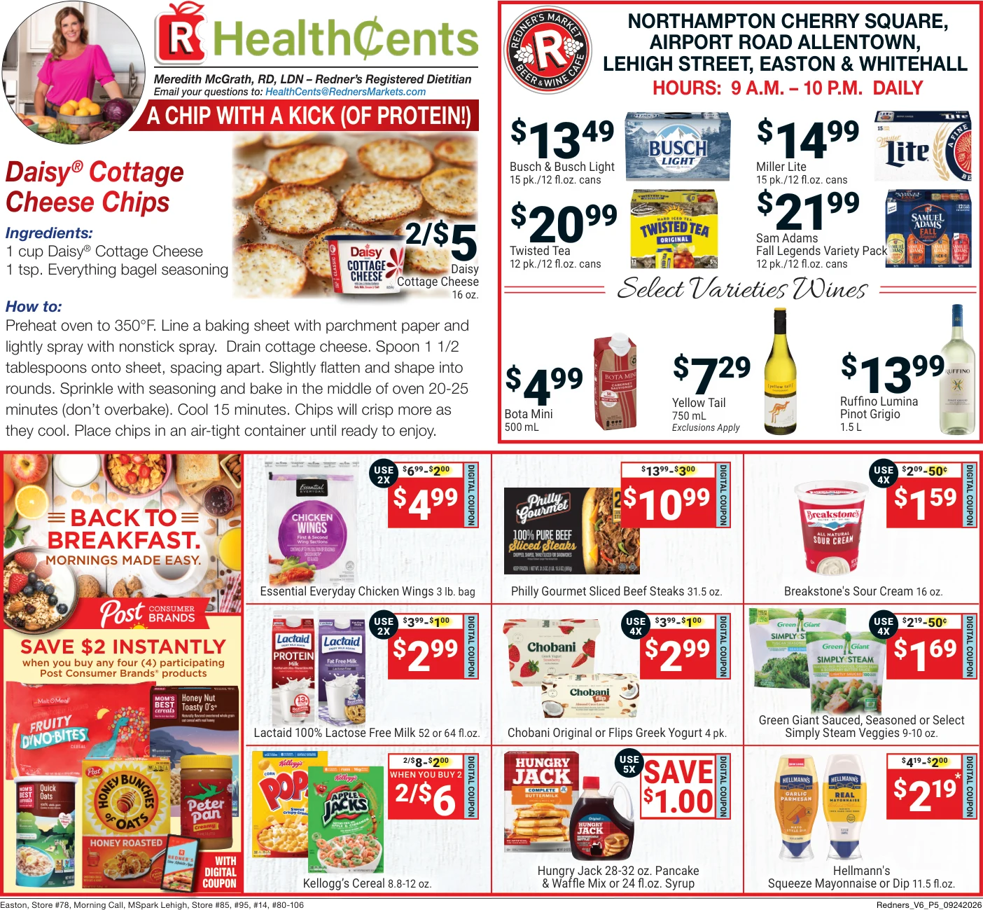 Redner's Markets On Sale September 24 - Page 5