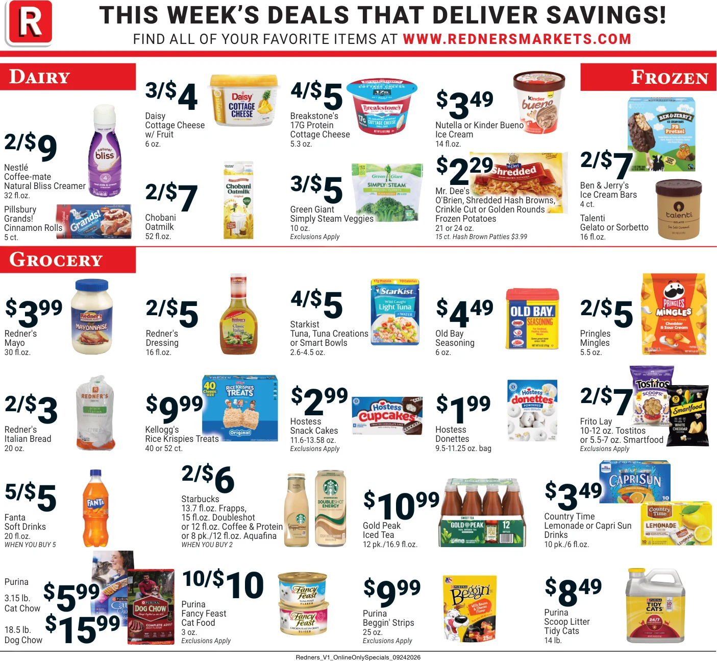 Redner's Markets On Sale September 24 - Page 9