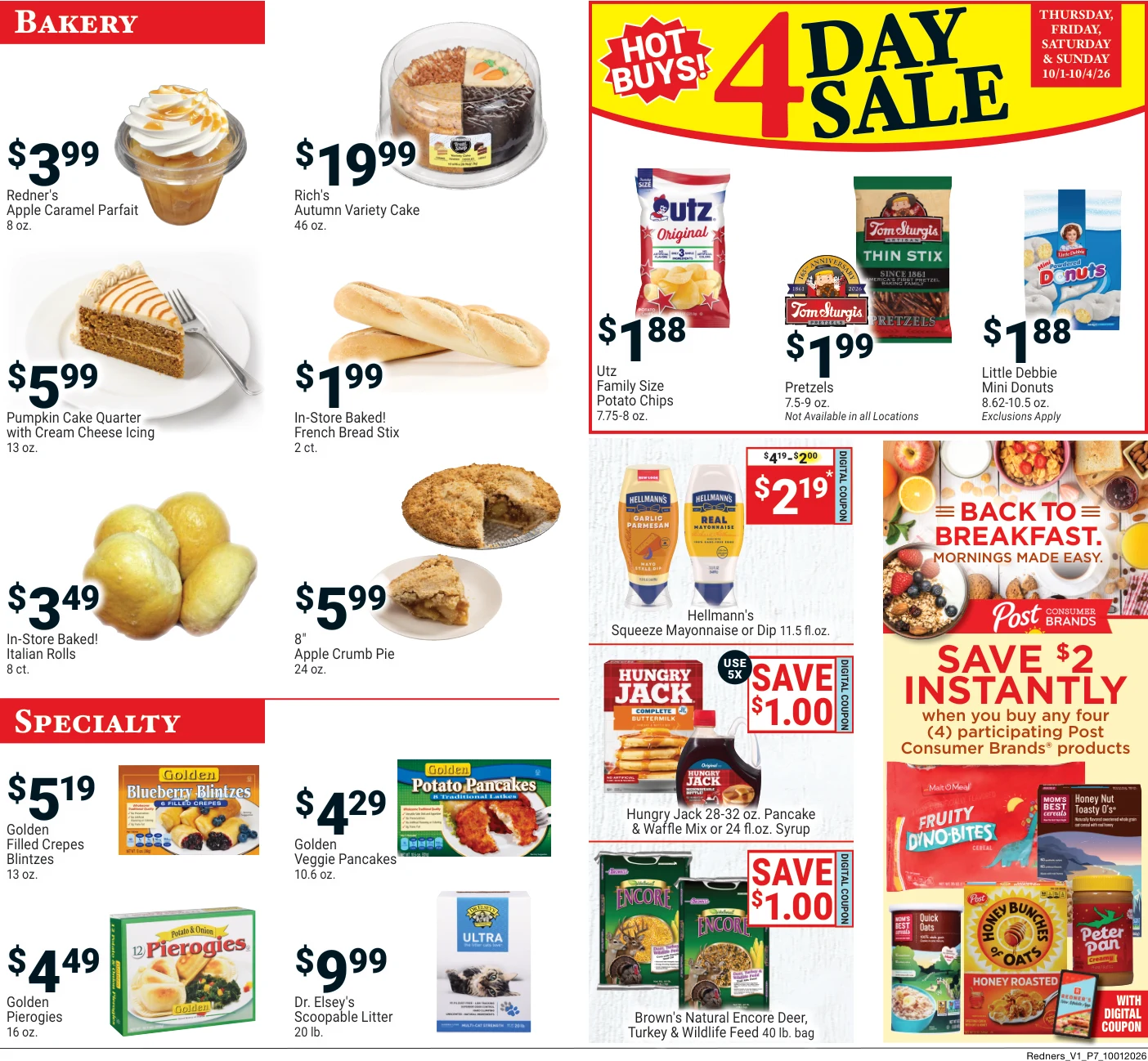 Redner's Markets On Sale October 01 - Page 7