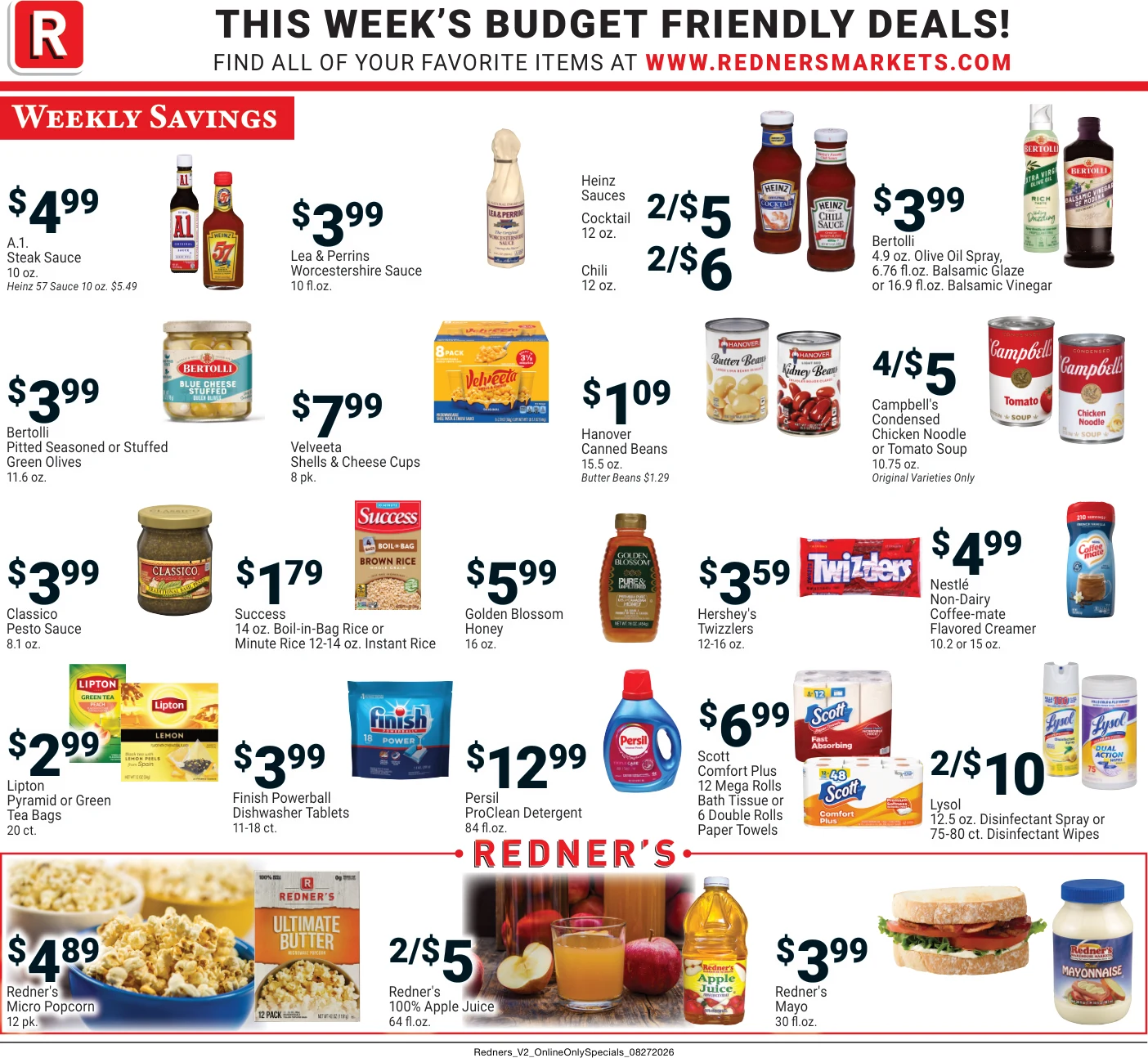 Redner's Markets On Sale August 27 - Page 10