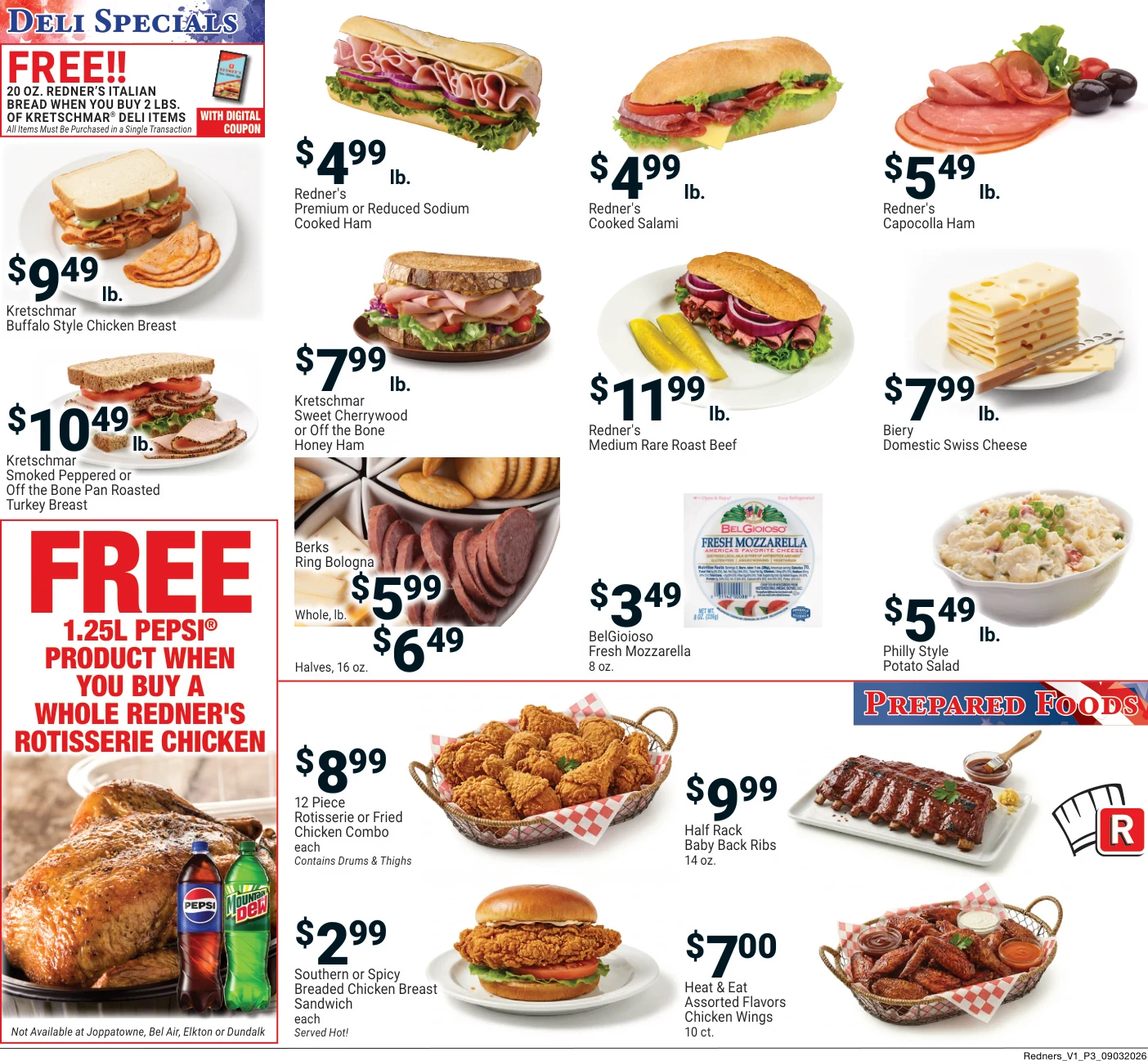 Redner's Markets On Sale September 03 - Page 3
