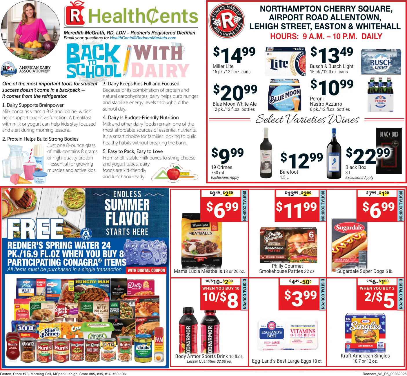 Redner's Markets On Sale September 03 - Page 5