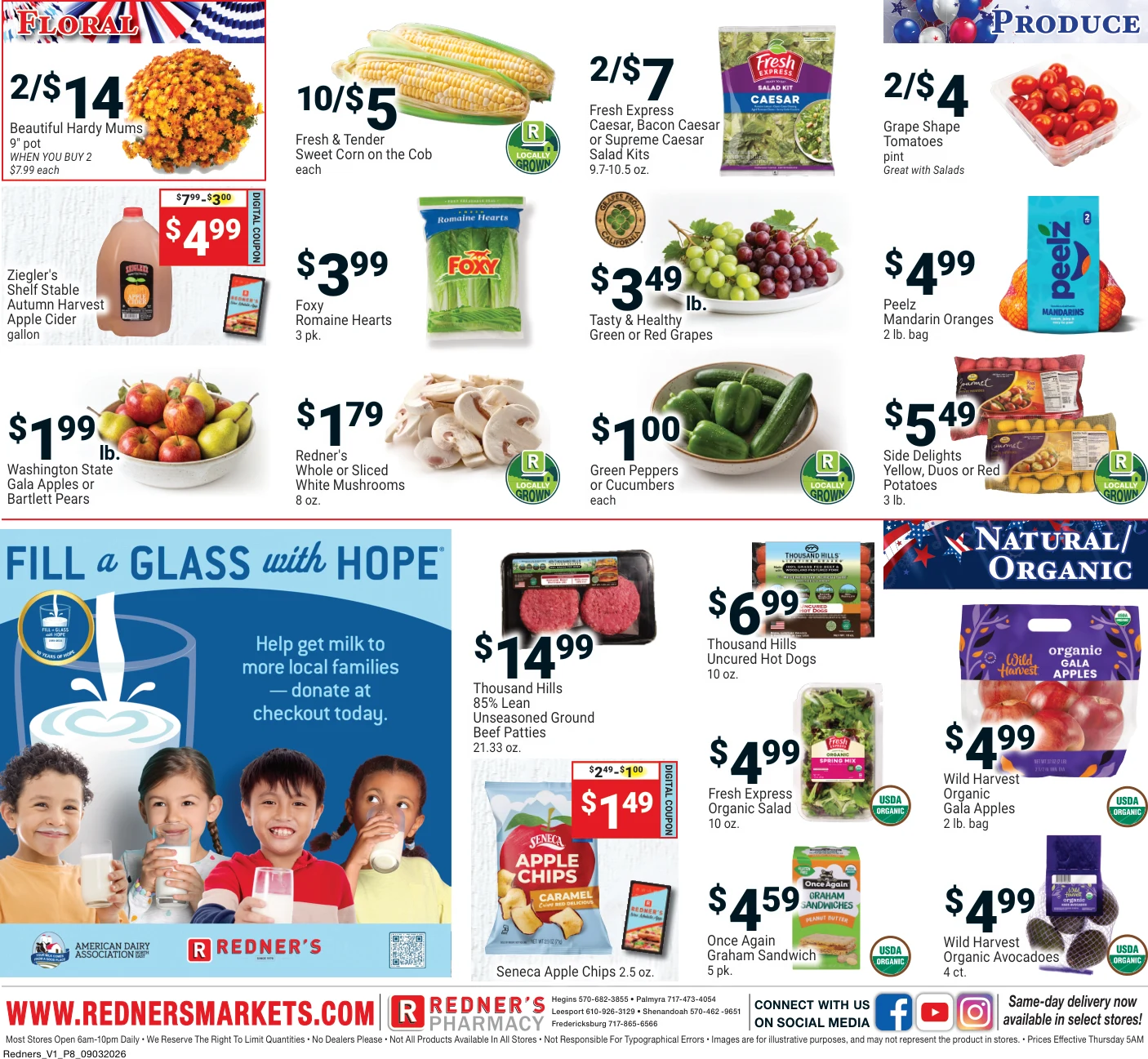 Redner's Markets On Sale September 03 - Page 8
