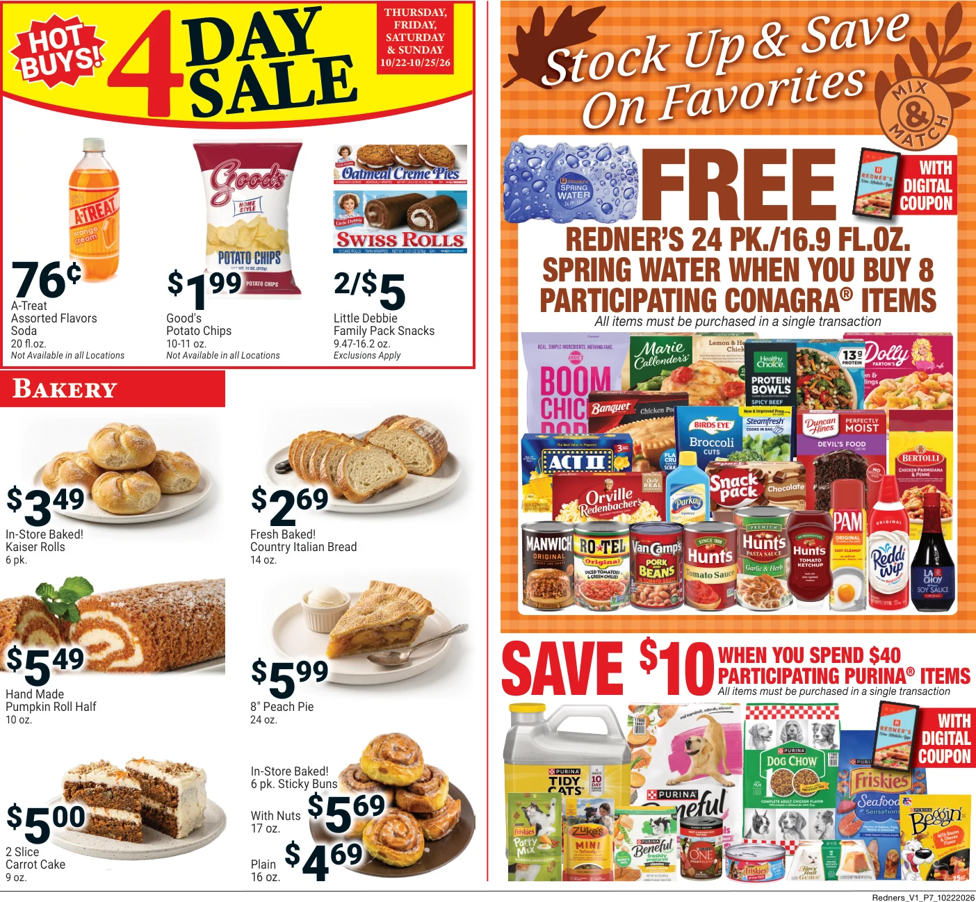 Redner's Markets On Sale October 22 - Page 7