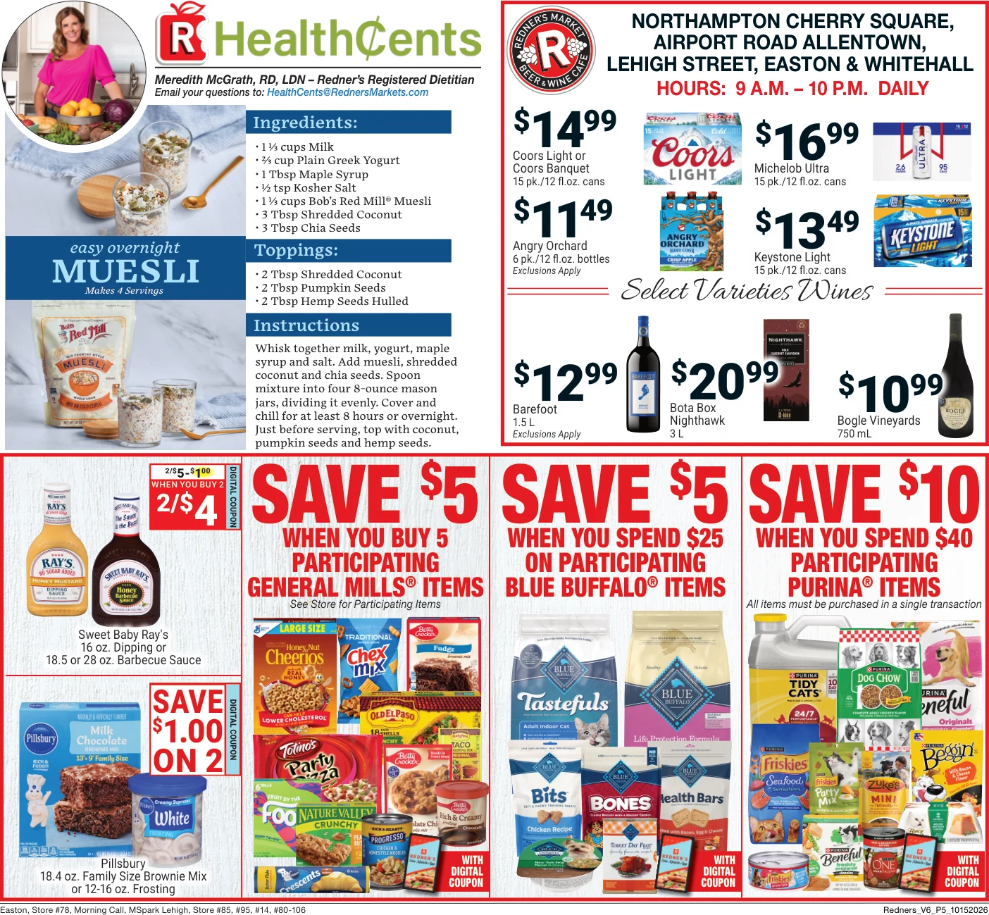 Redner's Markets On Sale October 15 - Page 5