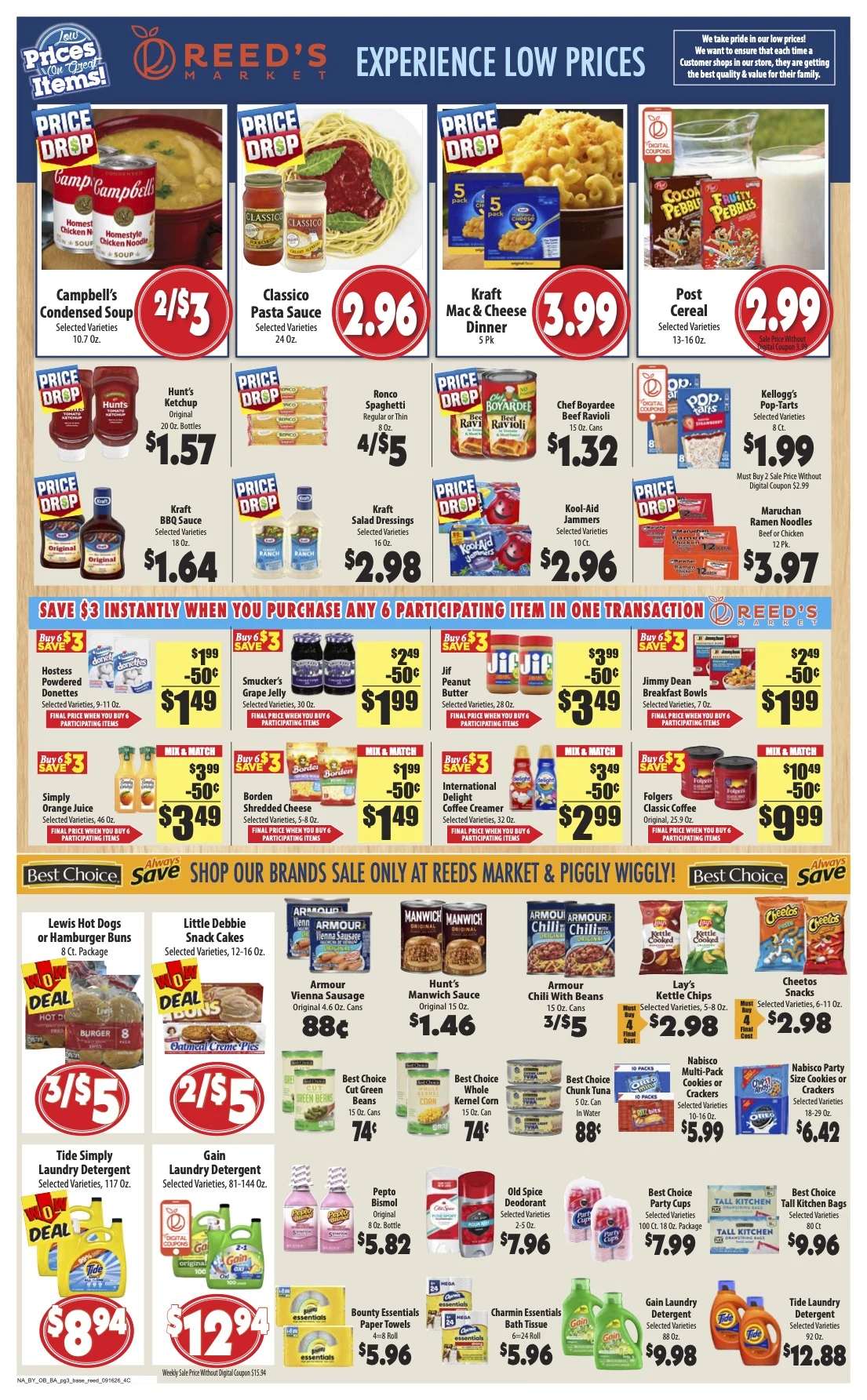Reed's Piggly Wiggly (saveatthepig) Weekly Ad - Page 3