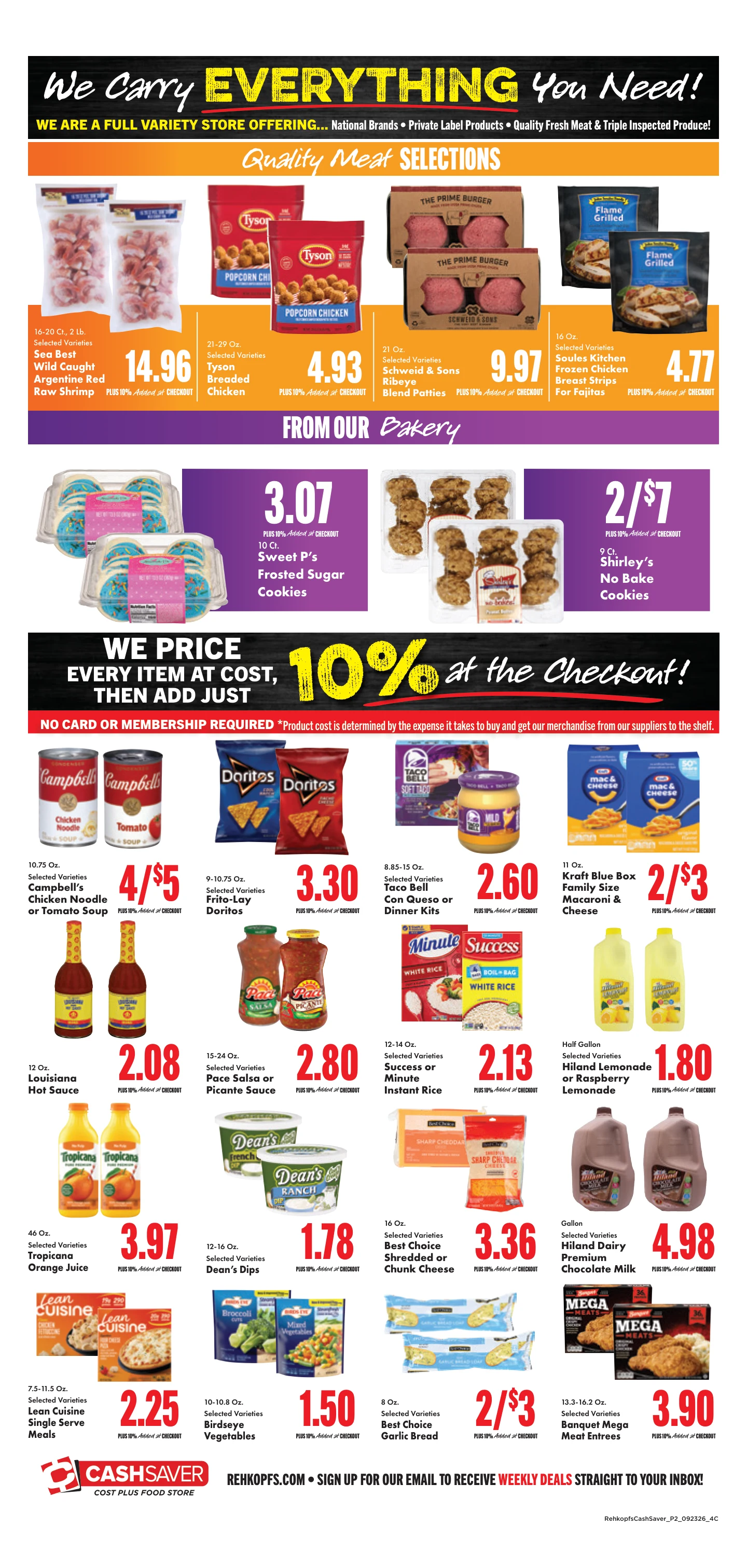 Rehkopf's Foods Rehkopf's Foods - Page 2