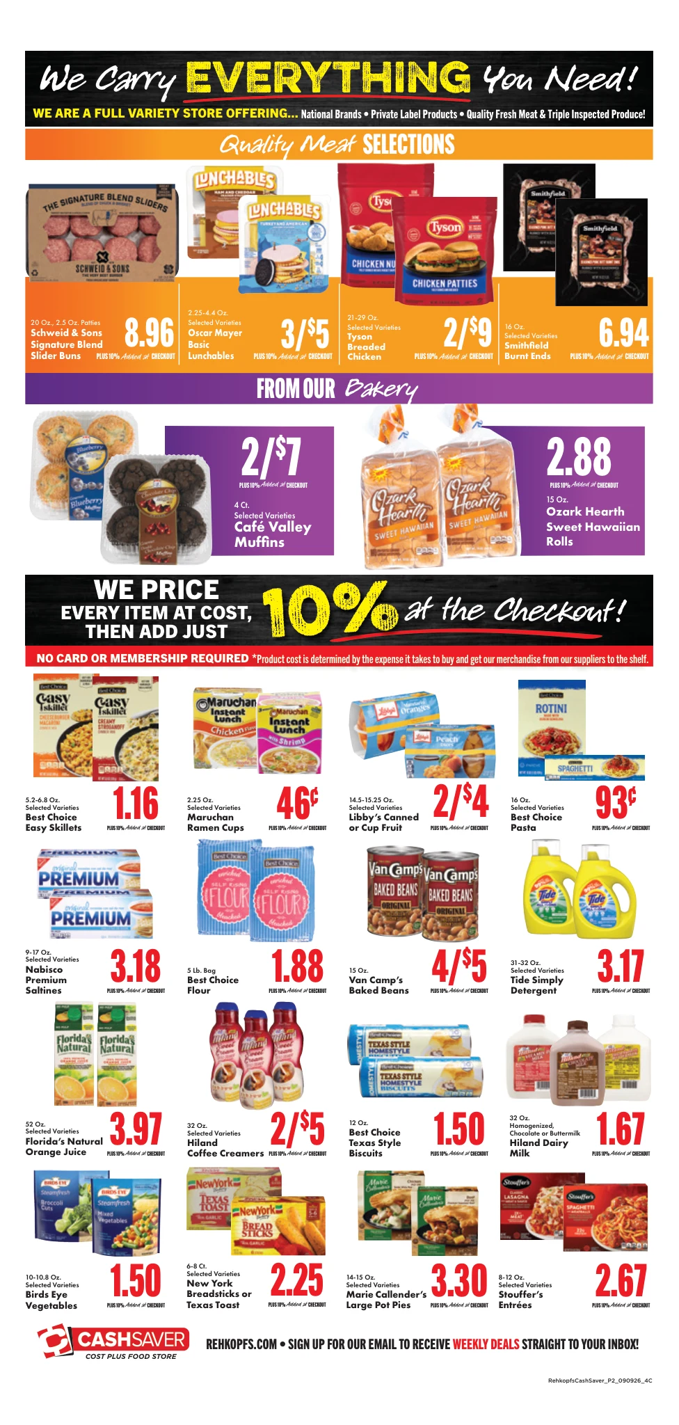 Rehkopf's Foods Rehkopf's Foods - Page 2