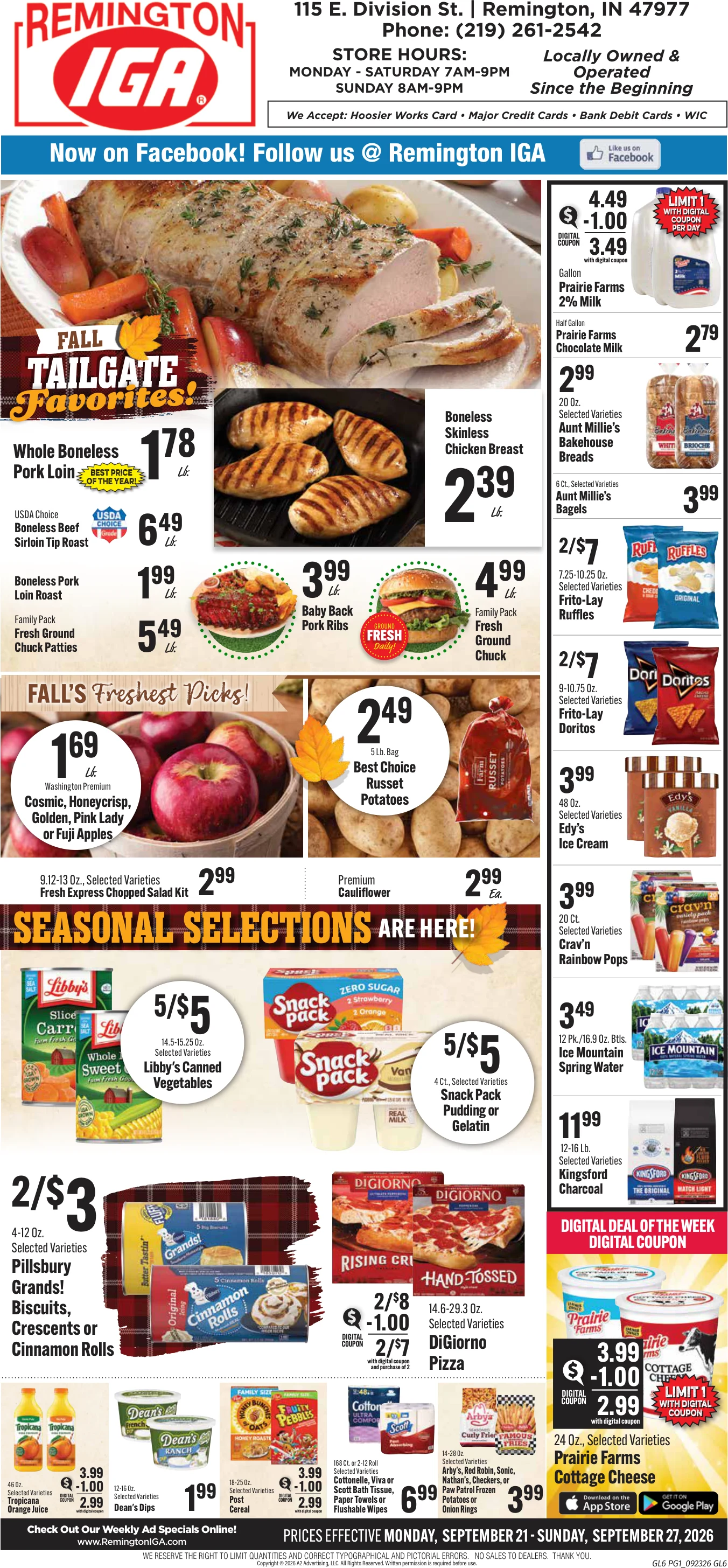 Remington IGA Remington IGA - Page 1