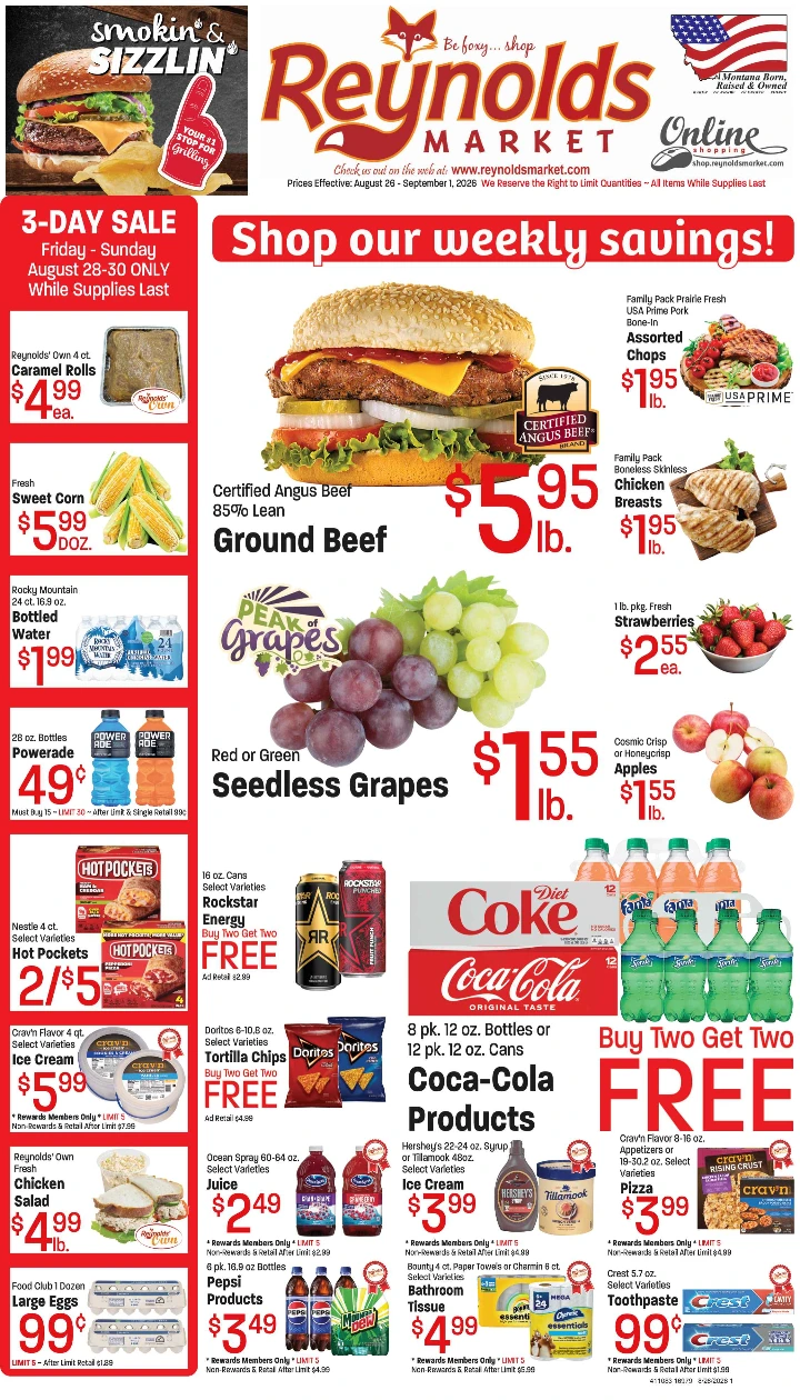 Reynolds Market Baker Aug 26-Sep 1,2026 Reynolds Market Stores - Page 1