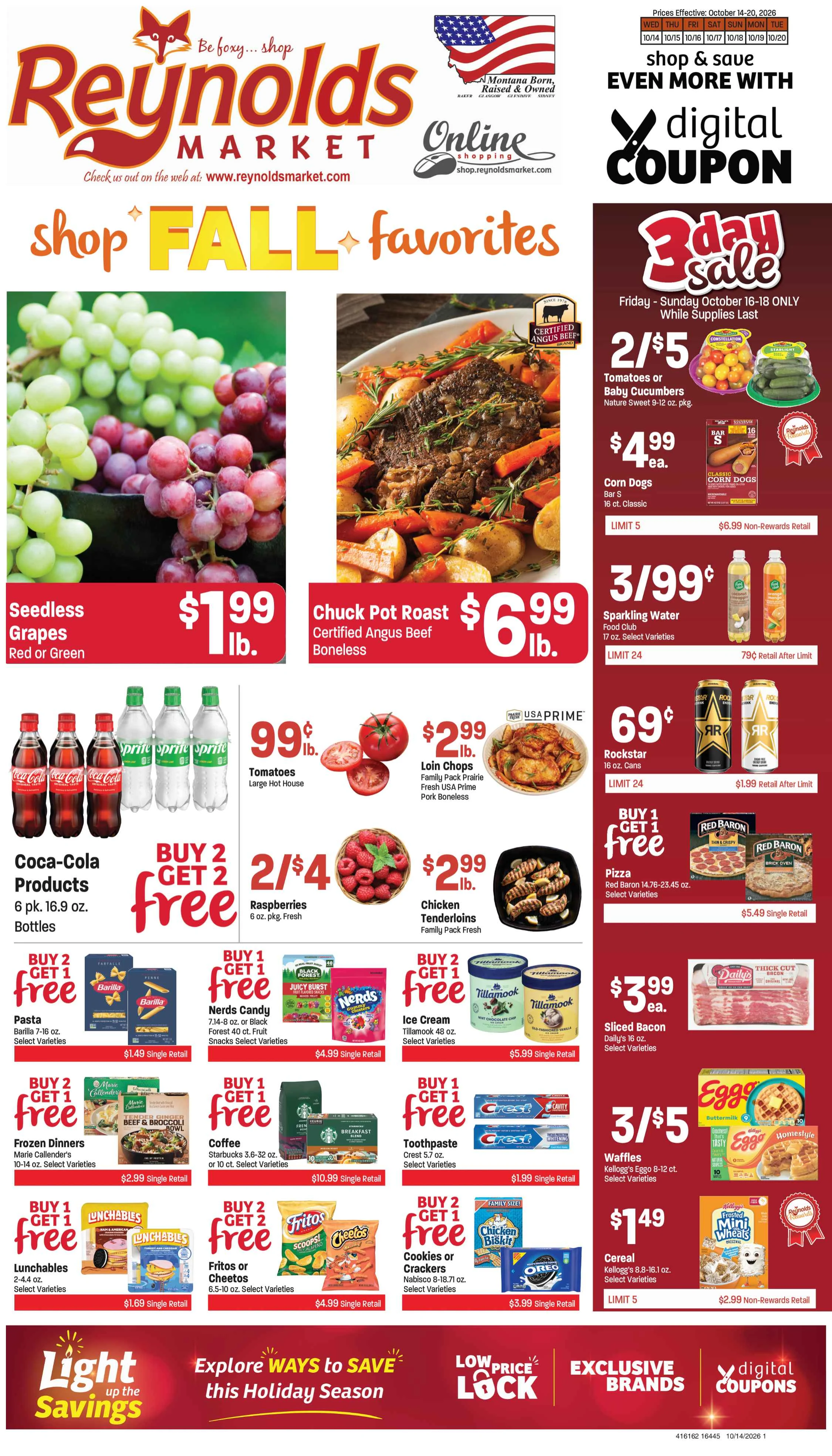 Reynolds Market Glasgow October 14-20, 2026, Reynolds Market Stores - Page 1