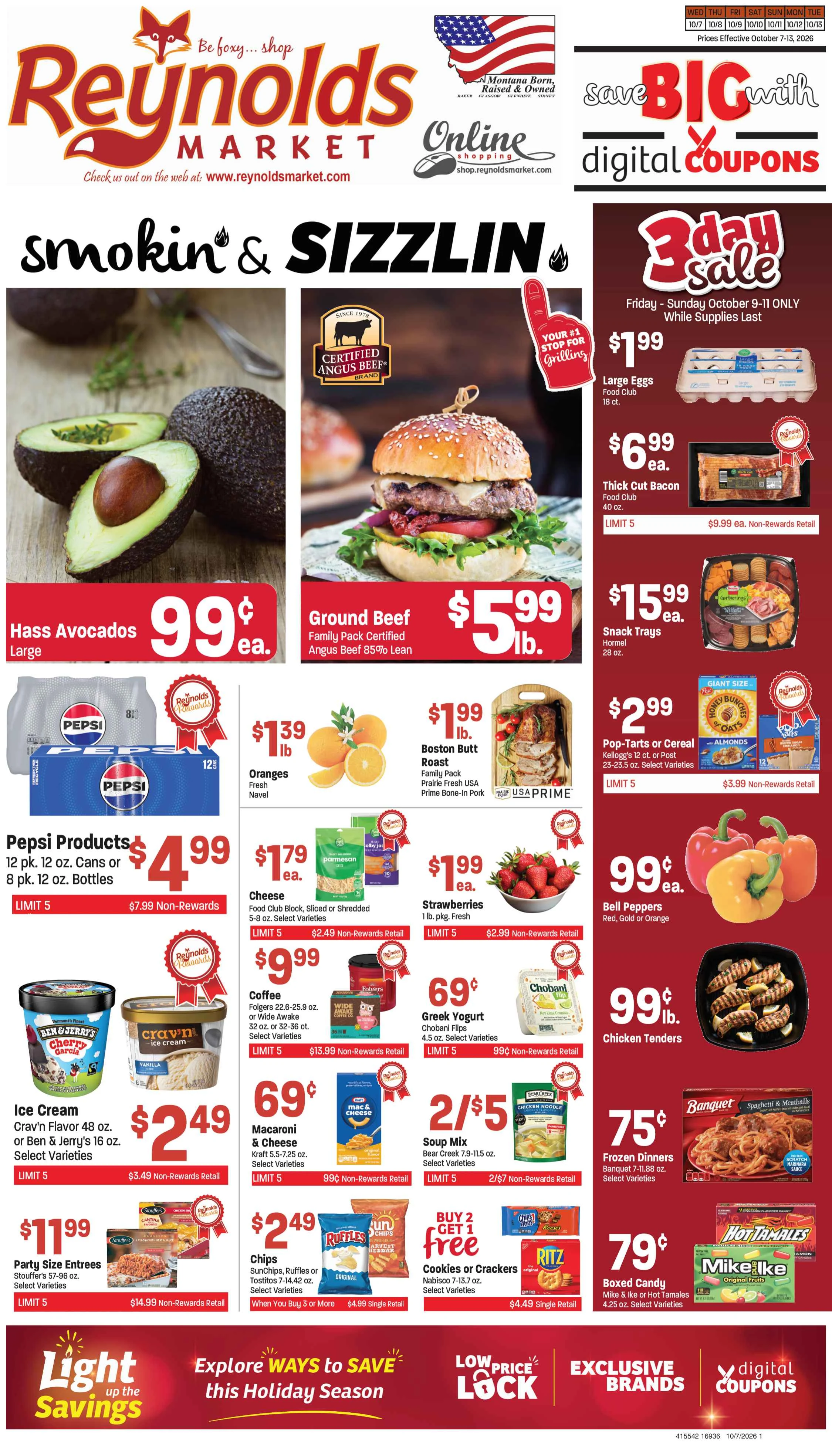 Reynolds Market Glendive October 7-13, 2026 Reynolds Market Stores - Page 1