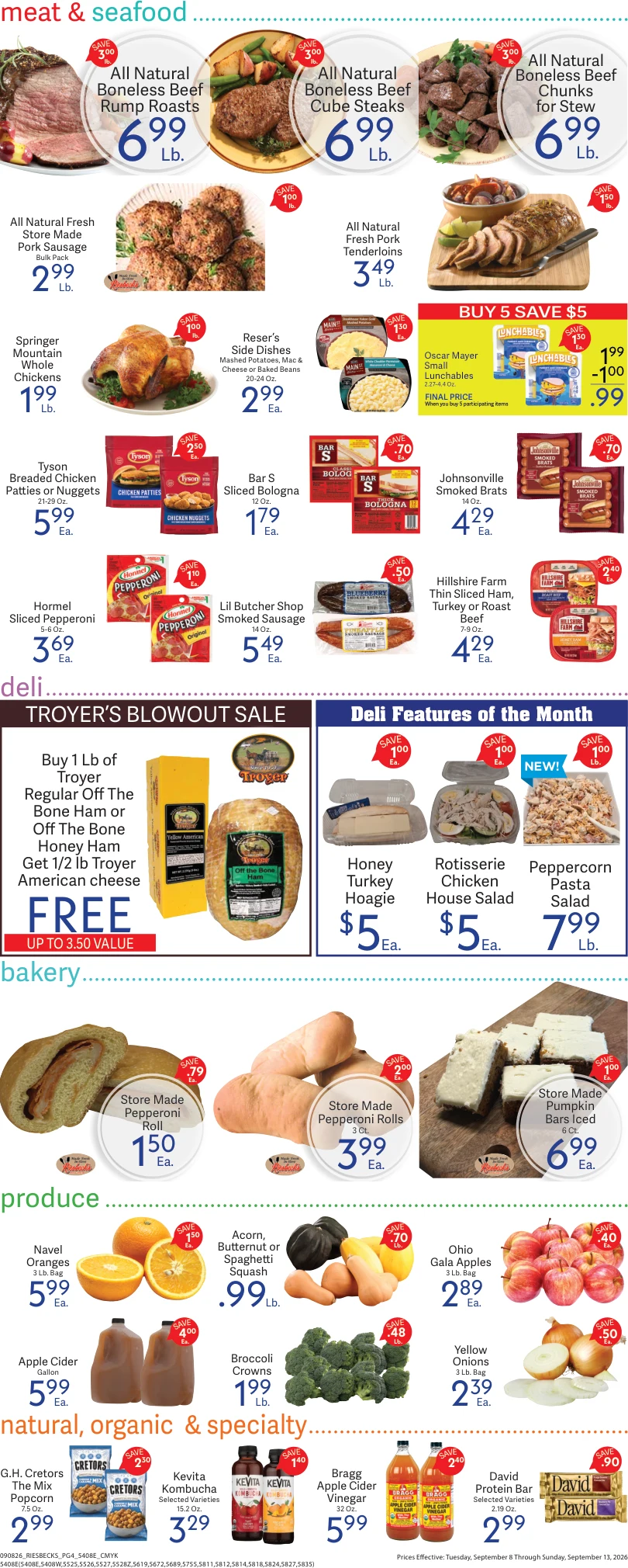 Riesbeck's Food Markets Weekly Ad 09/08 to 09/13 - Page 3