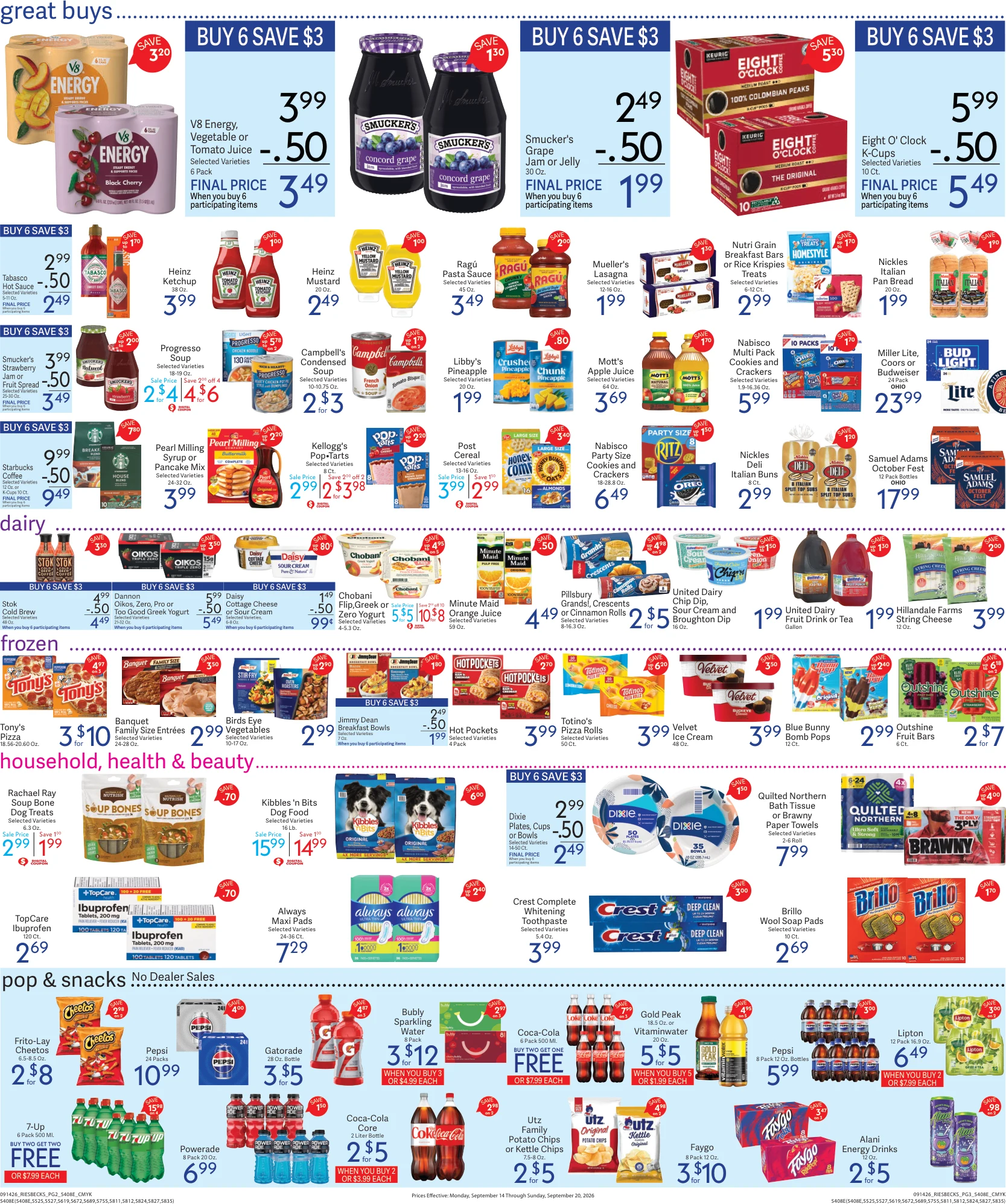 Riesbeck's Food Markets Preview of Weekly Ad 09/14 to 09/20 - Page 2