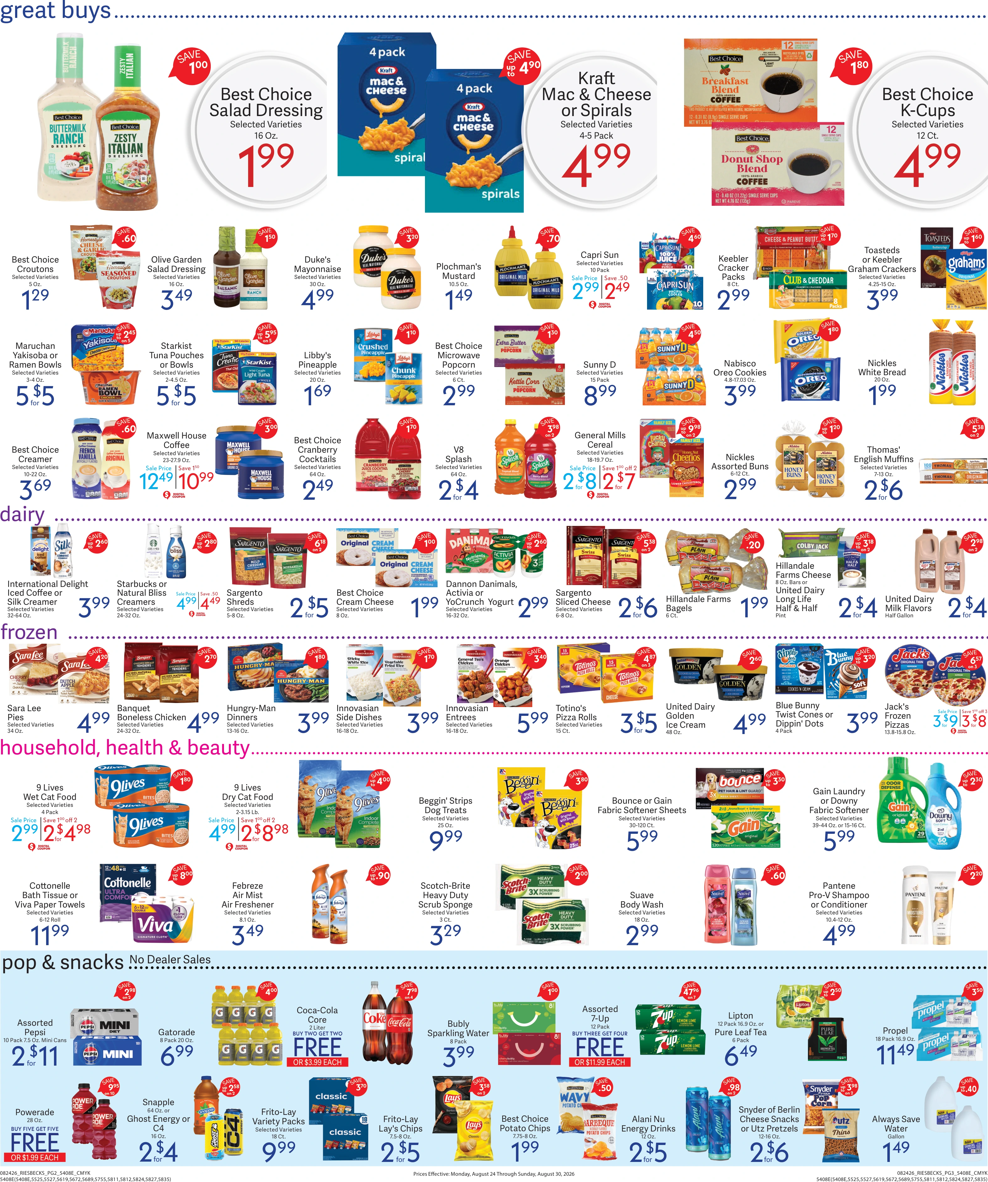 Riesbeck's Food Markets Weekly Ad 08/24 to 08/30-SSN - Page 2