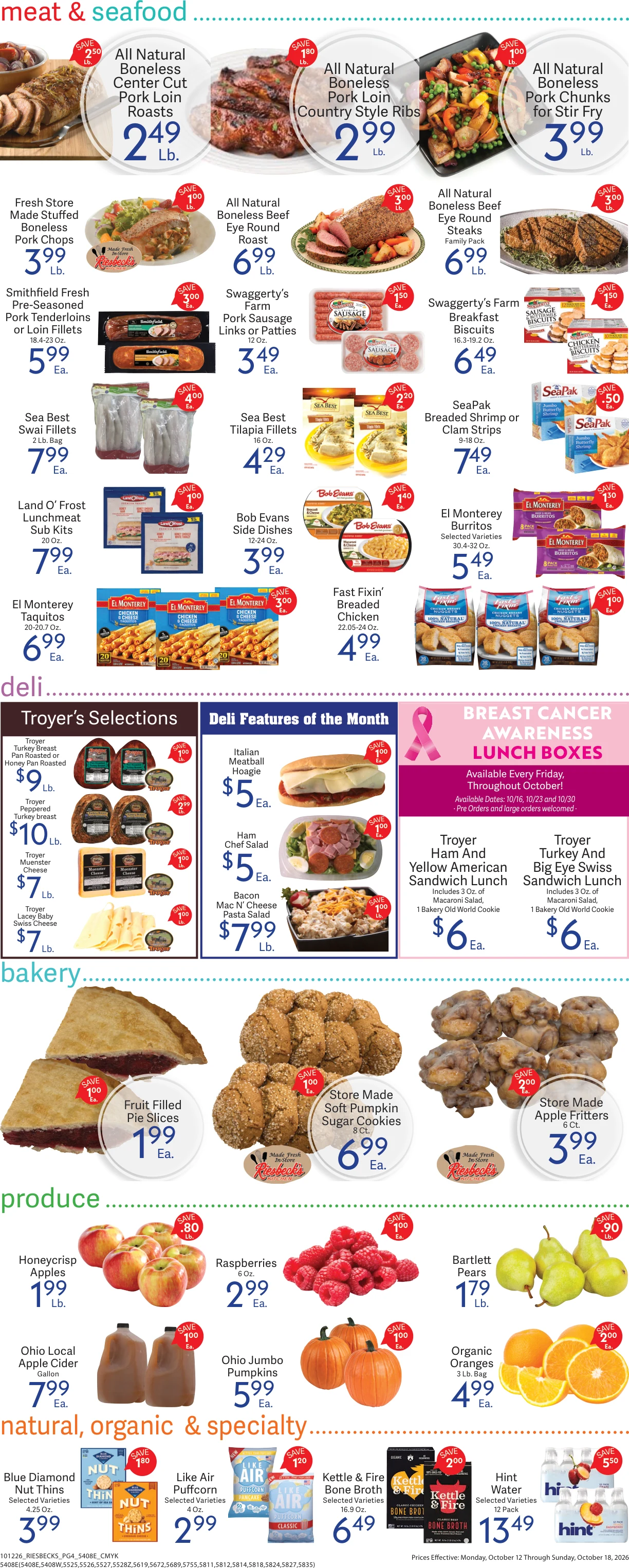 Riesbeck's Food Markets Weekly Ad 10/12 to 10/18-West - Page 3
