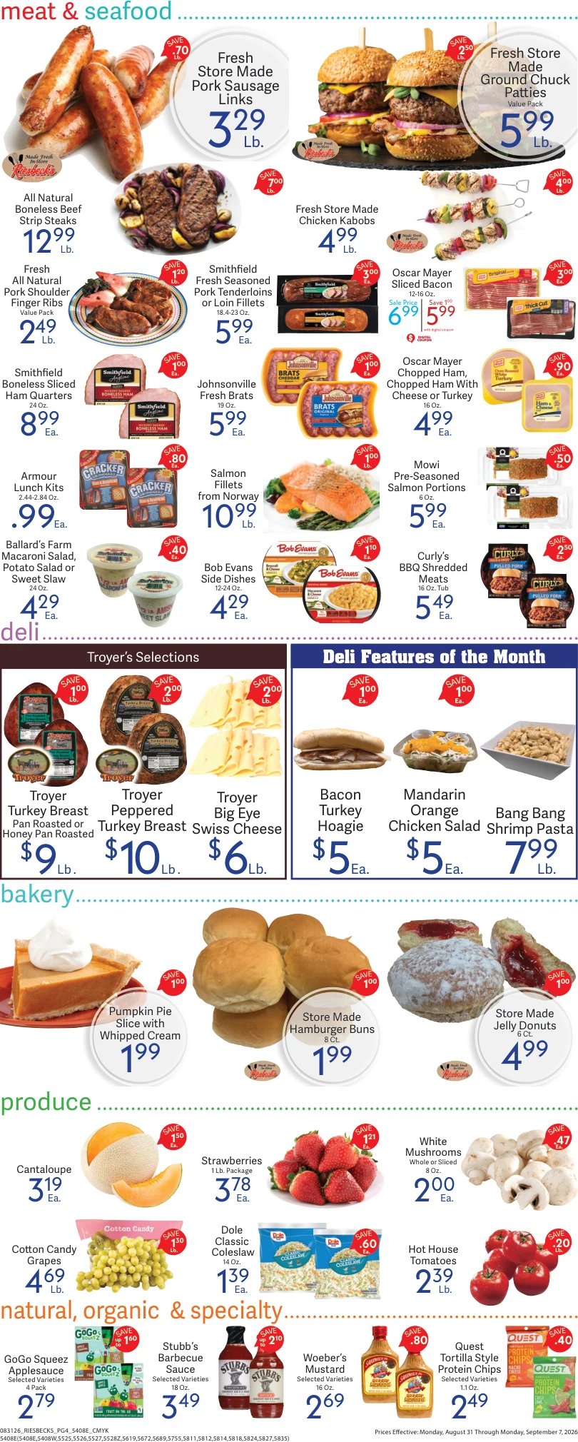 Riesbeck's Food Markets Weekly Ad 08/31 to 09/07-West - Page 3