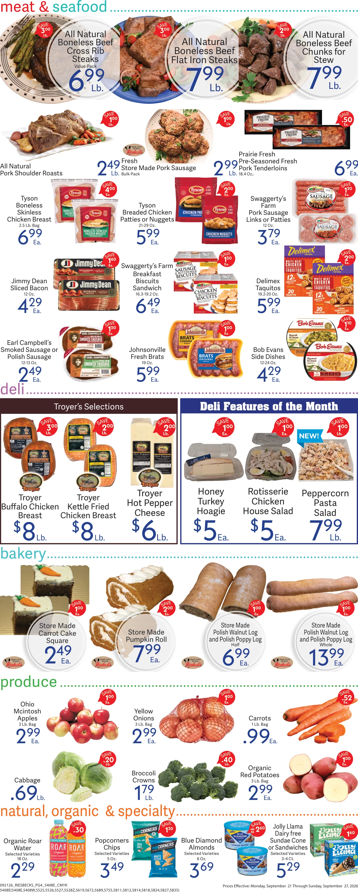 Riesbeck's Food Markets Preview of Weekly Ad 09/21 to 09/27 - Page 3