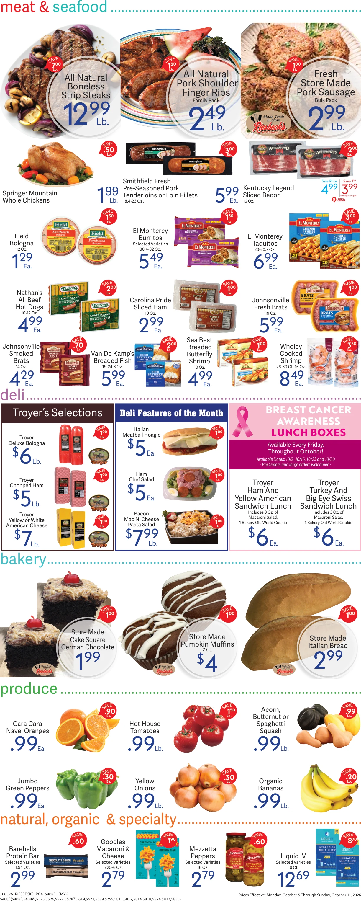 Riesbeck's Food Markets Weekly Ad 10/05 to 10/11 - Page 3