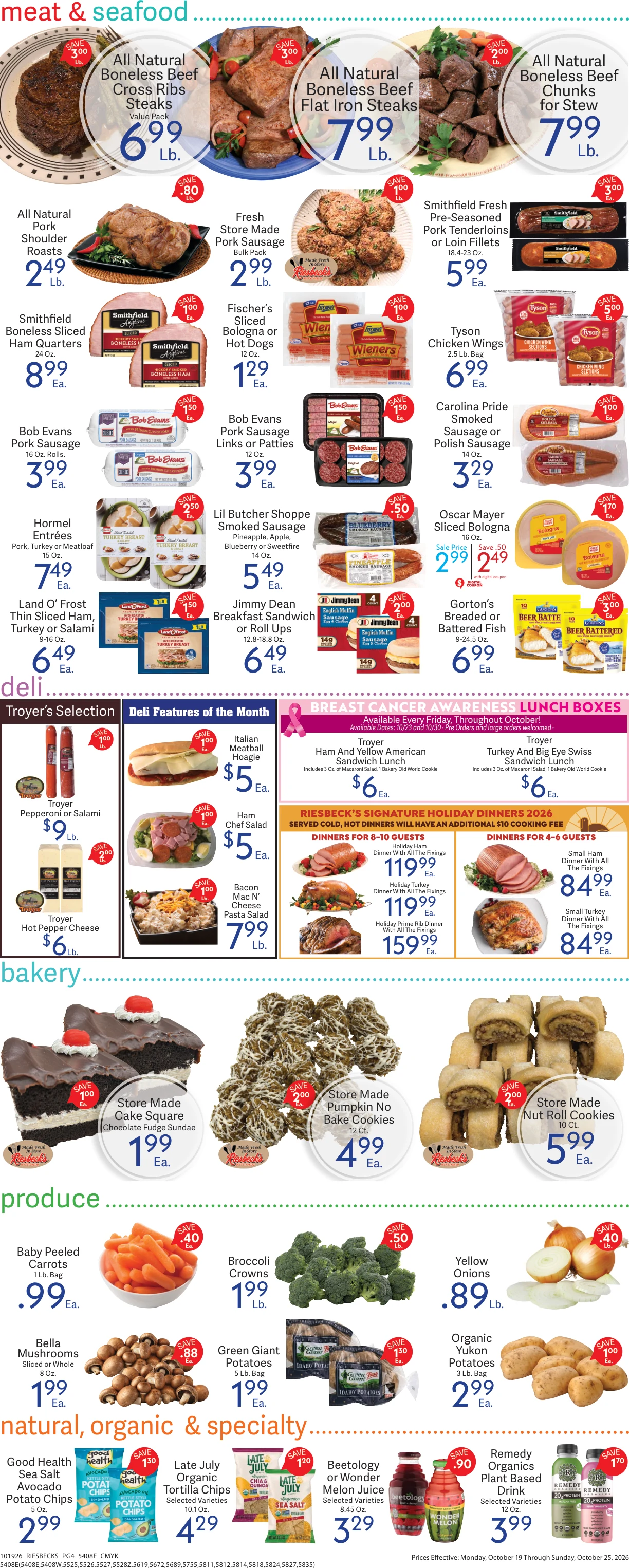Riesbeck's Food Markets Weekly Ad 10/19 to 10/25-West - Page 3