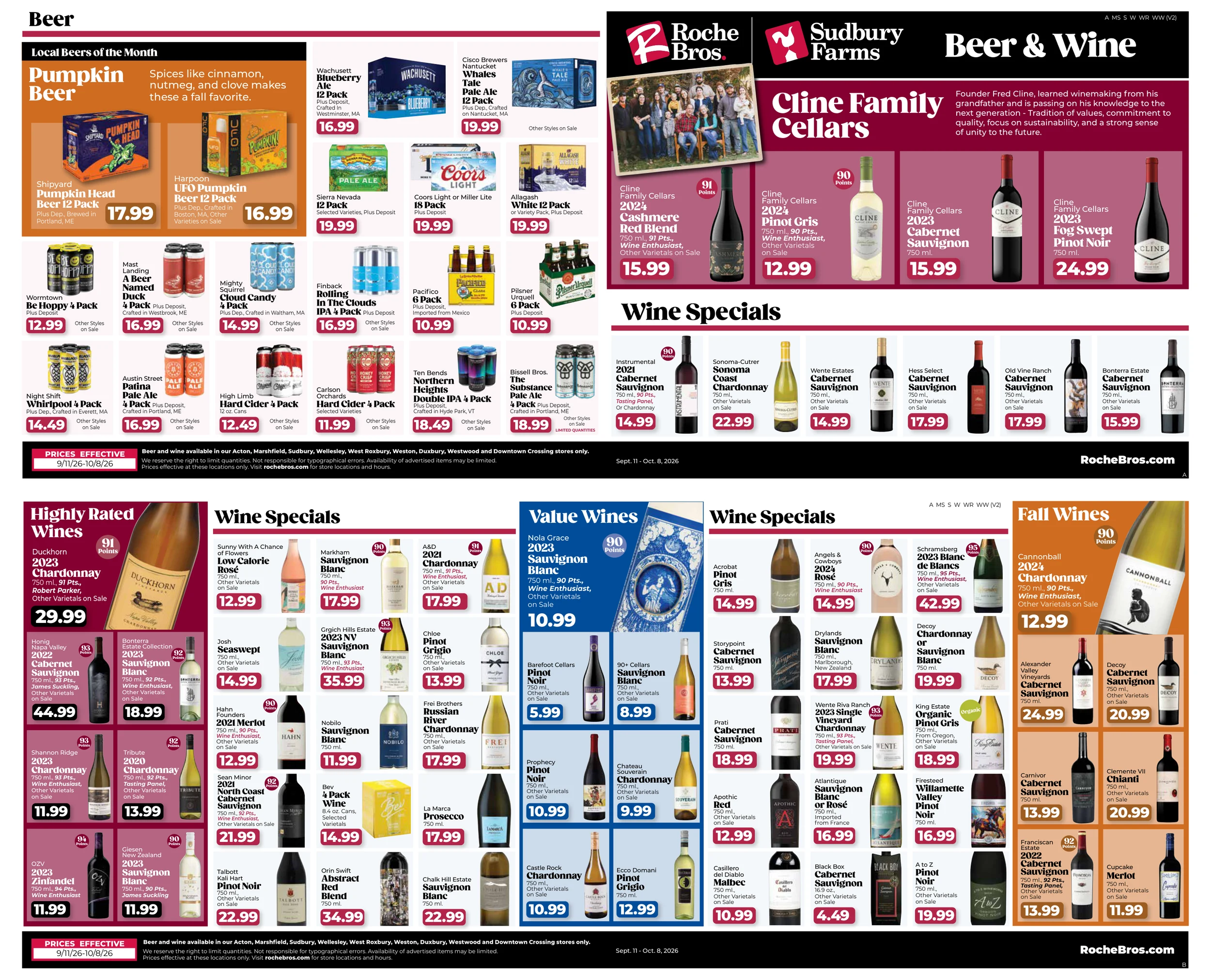 Roche Bros Roche Bros. Beer + Wine Flyer - Page 5
