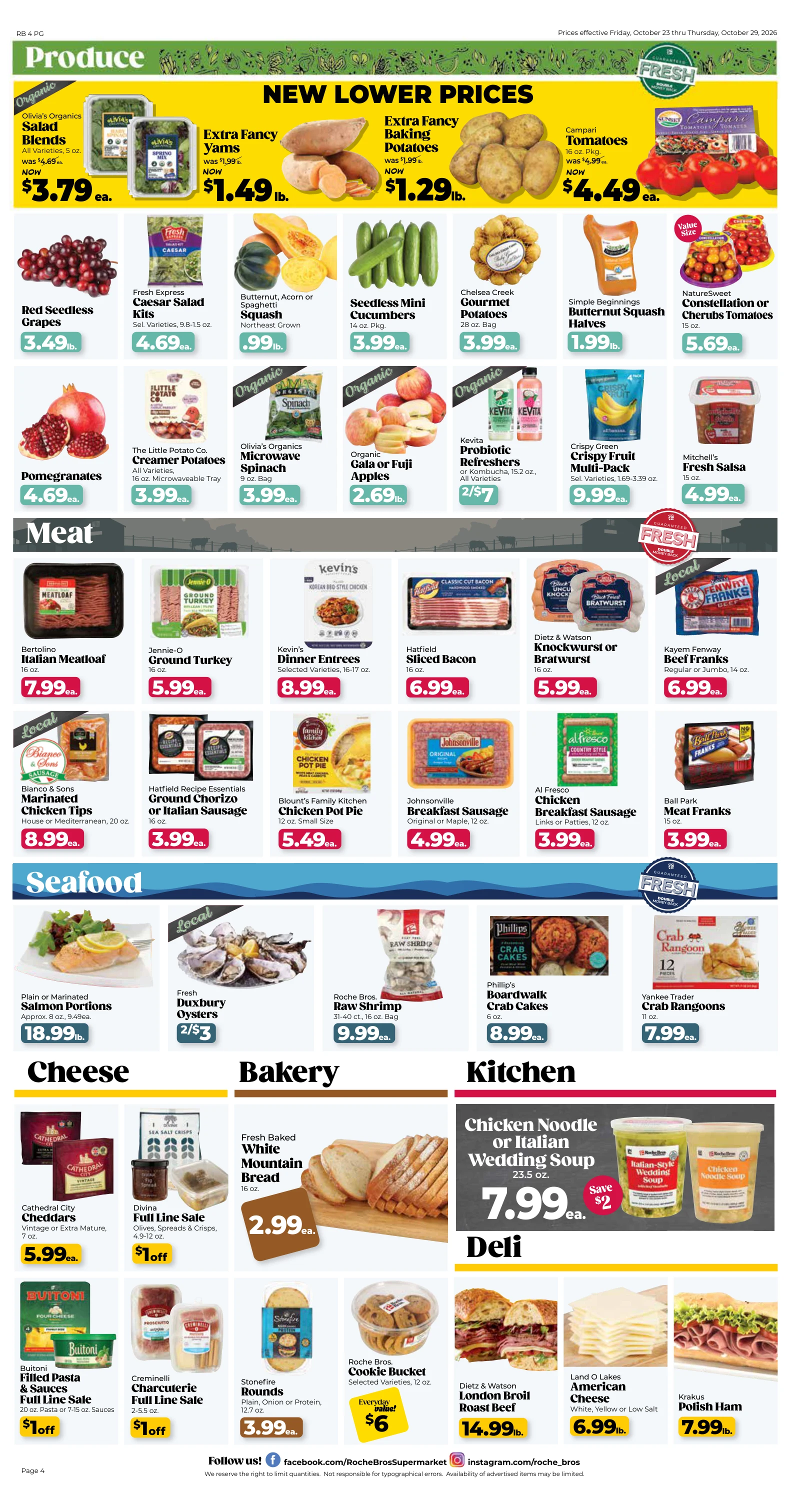 Roche Bros Main Ad Current - Page 4